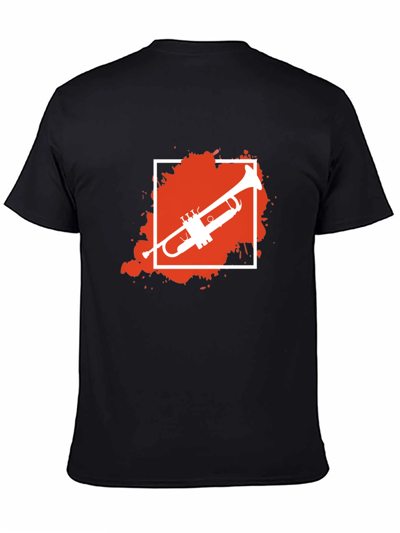 Trumpet Graphic Tee - Musical Instrument T-Shirt