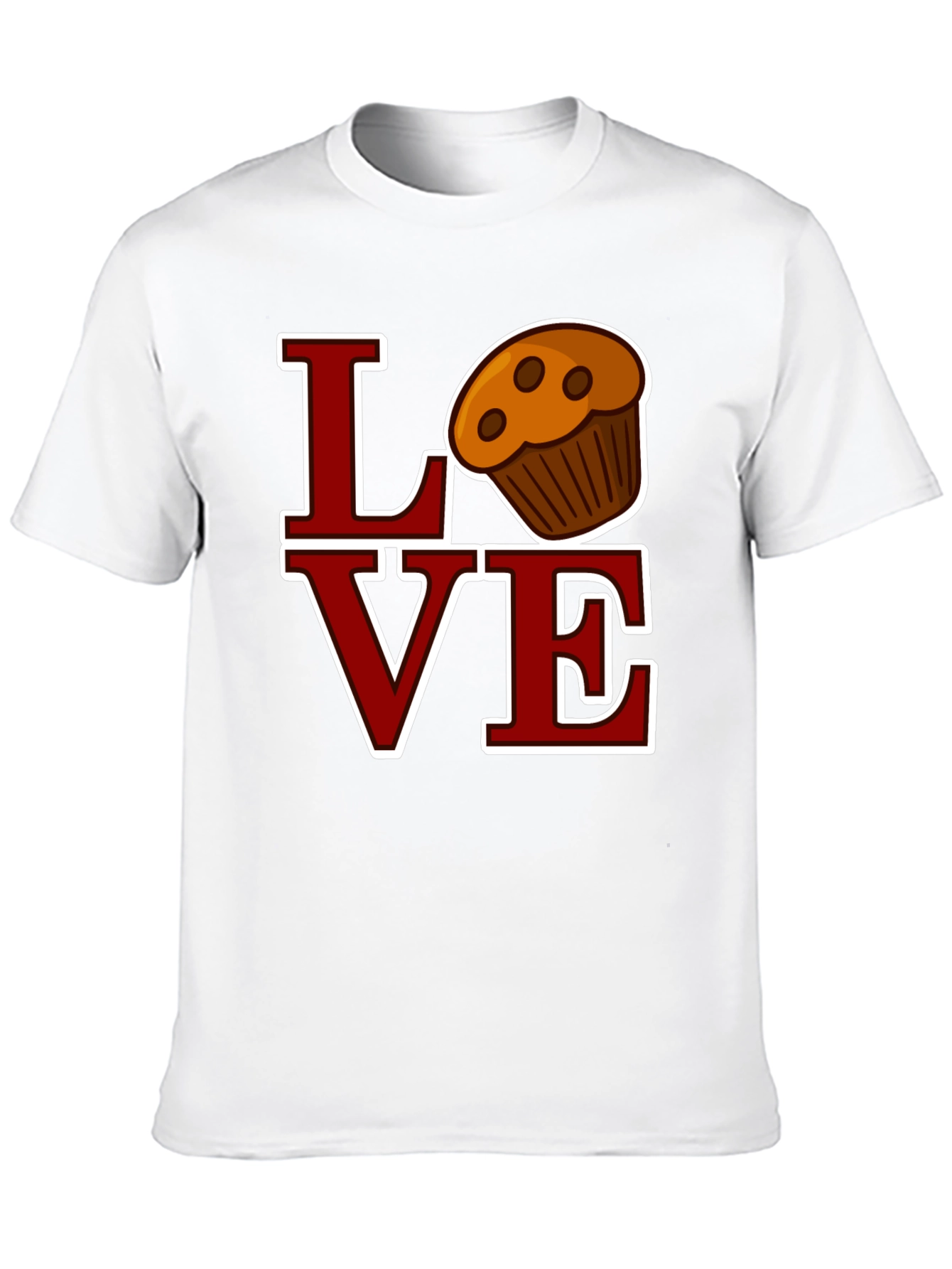 Love Muffin Graphic Tee - Cute Casual Shirt