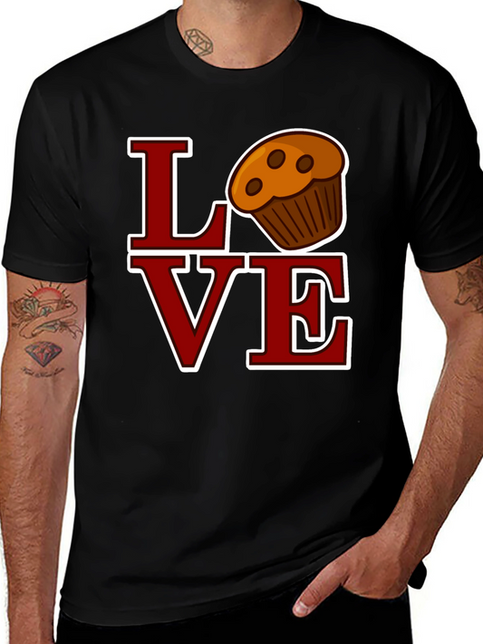 Love Muffin Graphic Tee - Cute Casual Shirt