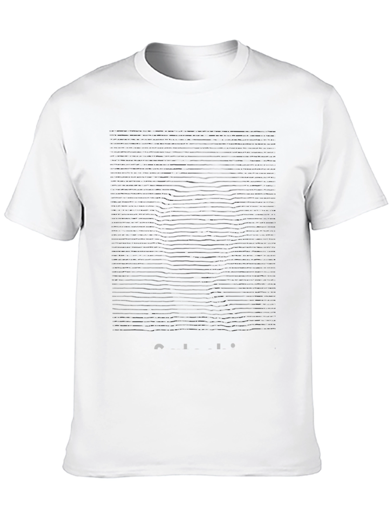Abstract Line Art Graphic Tee - Modern Style