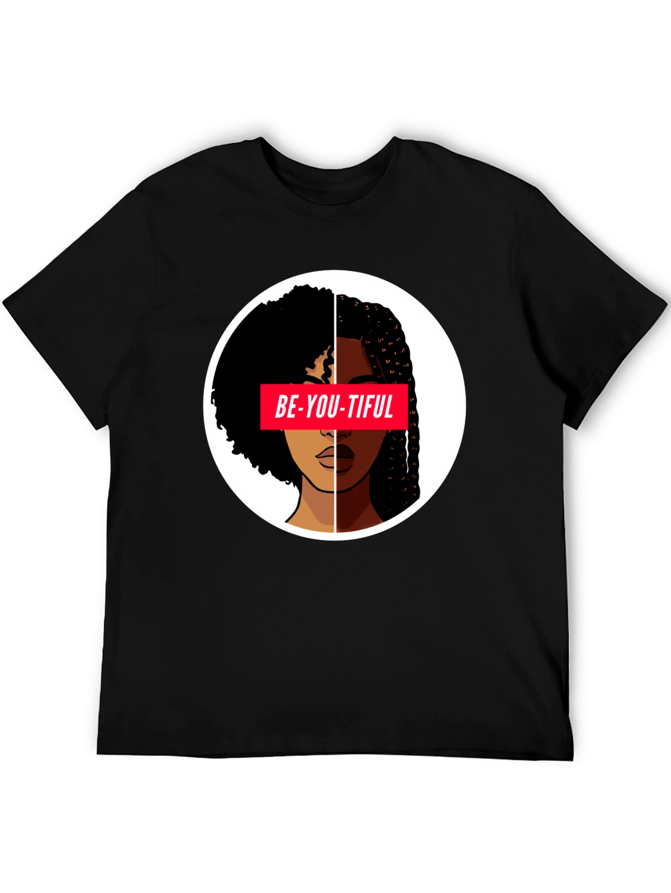 Be-YOU-tiful Graphic Tee - Black