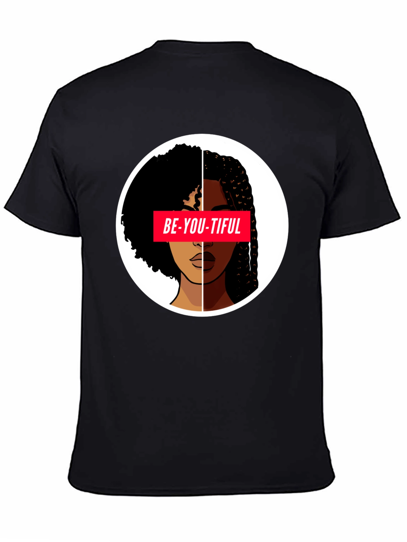 Be-YOU-tiful Graphic Tee - Black