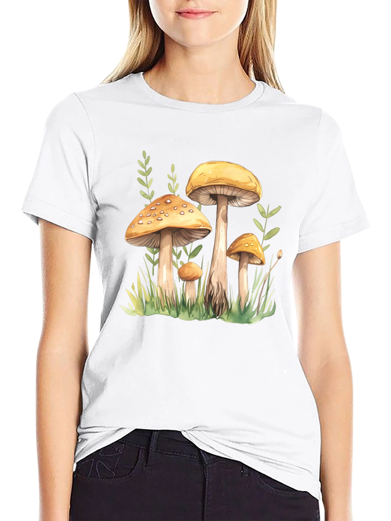 Mushroom Graphic T-Shirt - Nature Lover Tee
