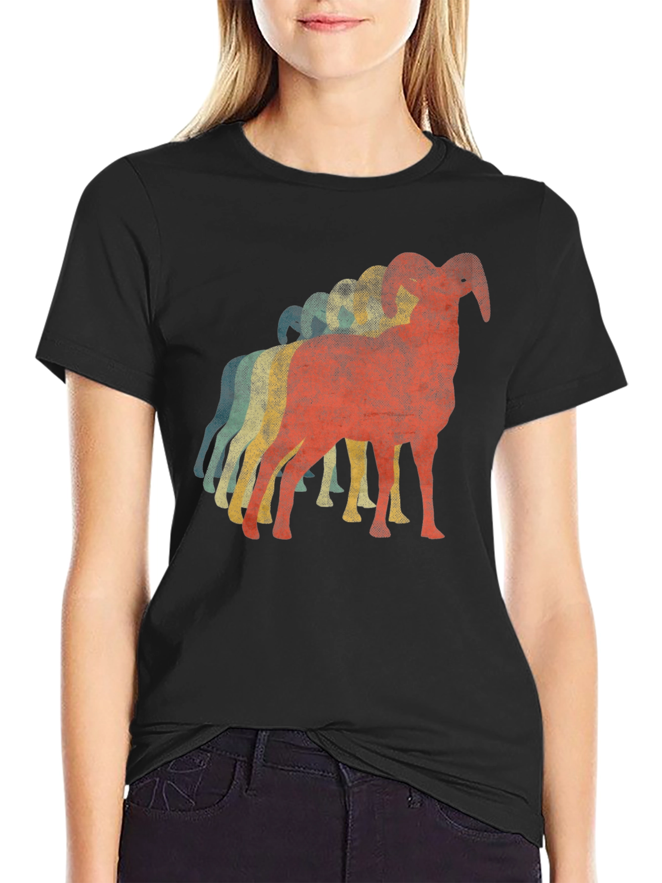 Retro Ram Graphic T-Shirt