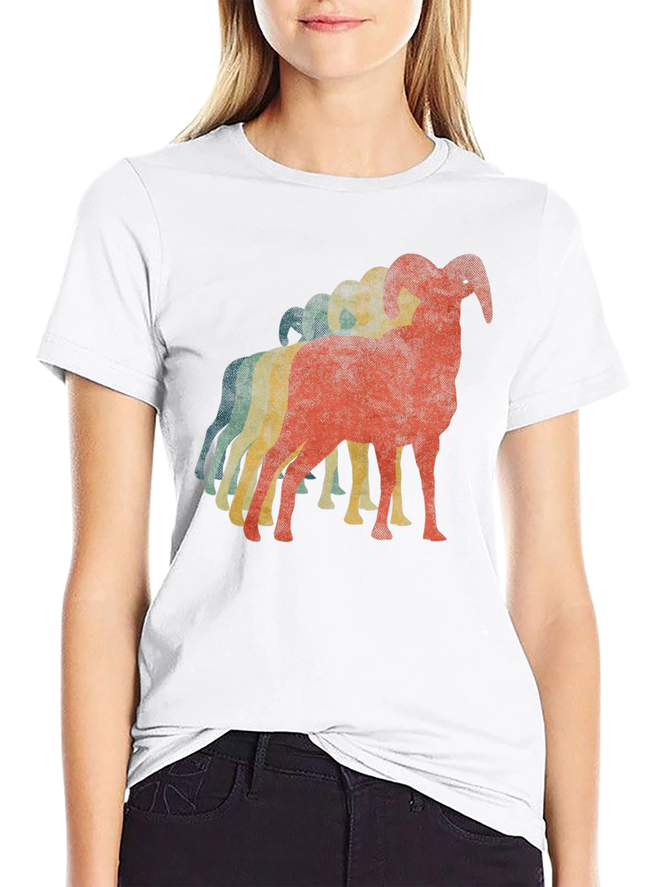 Retro Ram Graphic T-Shirt