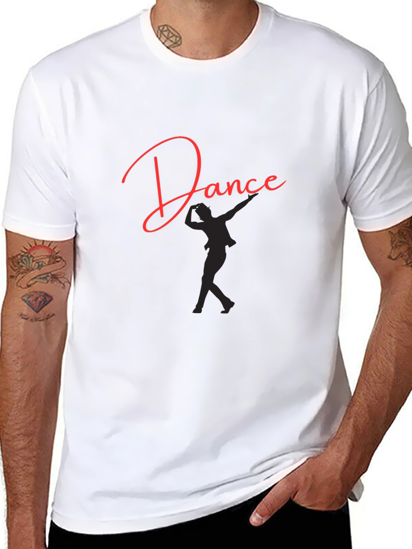 Dance Graphic Tee - Stylish & Comfortable