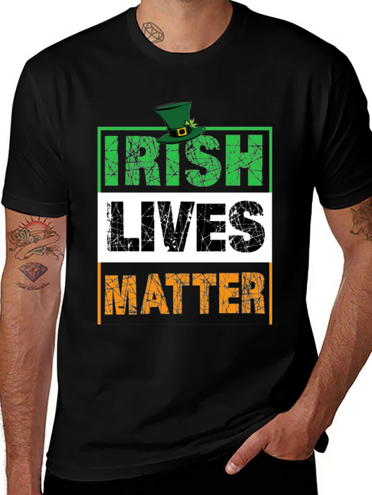 Irish Lives Matter Graphic T-Shirt - St. Patricks Day