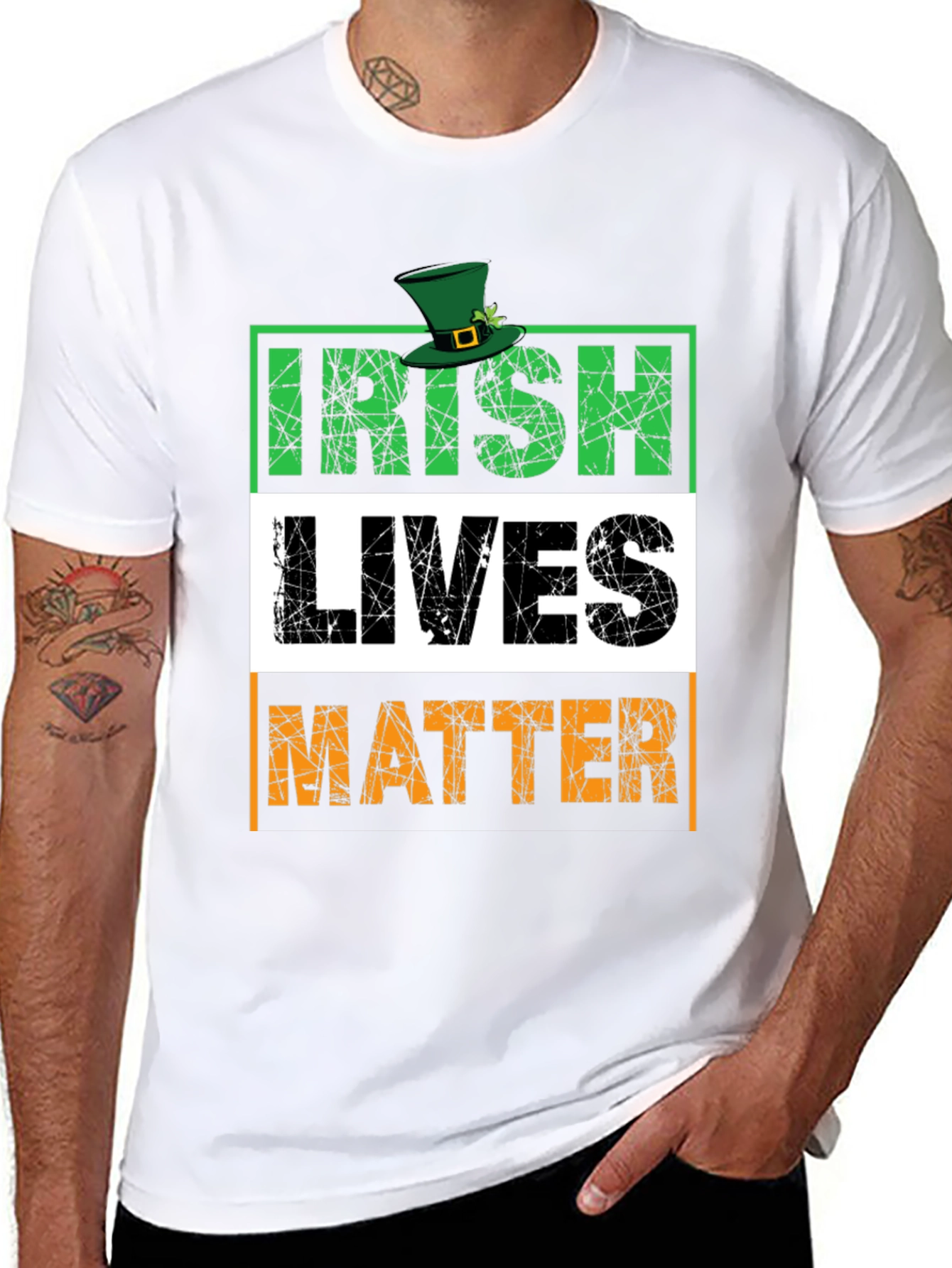 Irish Lives Matter Graphic T-Shirt - St. Patricks Day