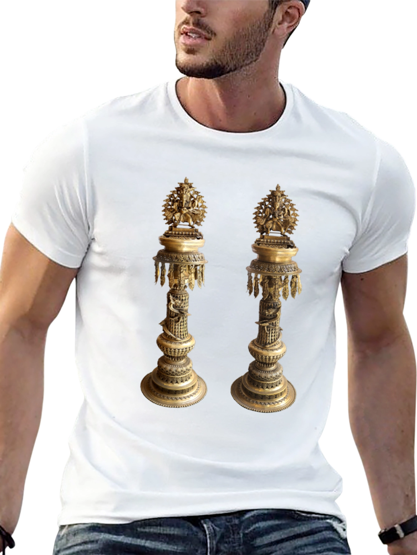 Ornate Brass Lamp T-Shirt