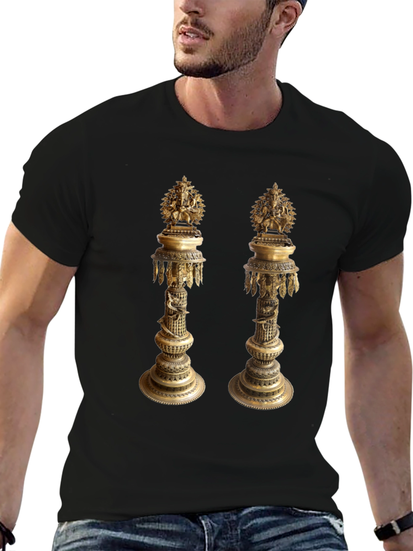 Ornate Brass Lamp T-Shirt