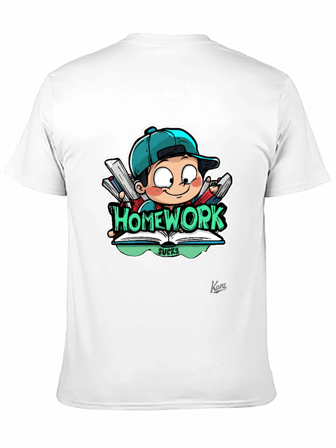 Homework Sucks T-Shirt - Student Life Tee