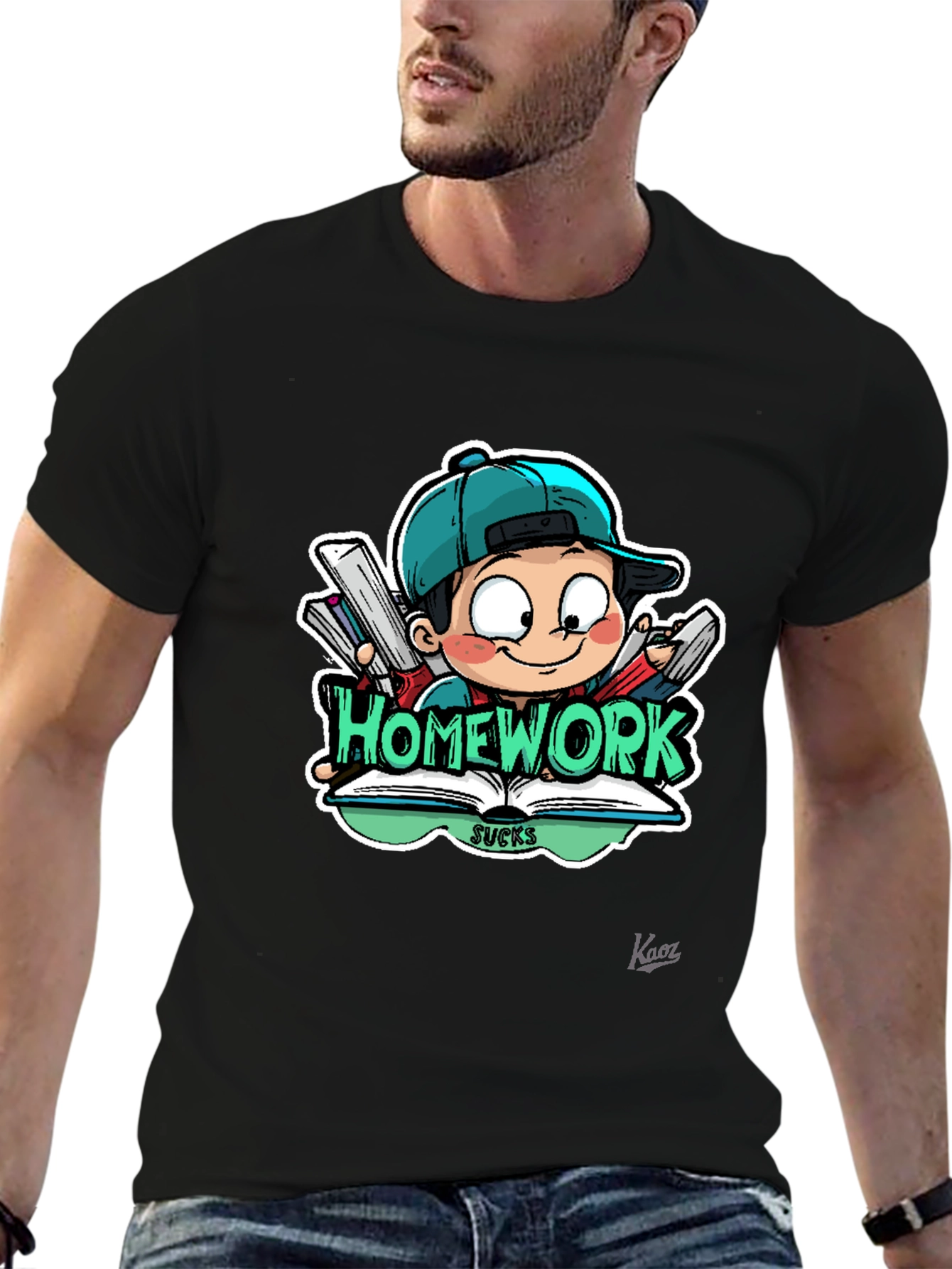 Homework Sucks T-Shirt - Student Life Tee