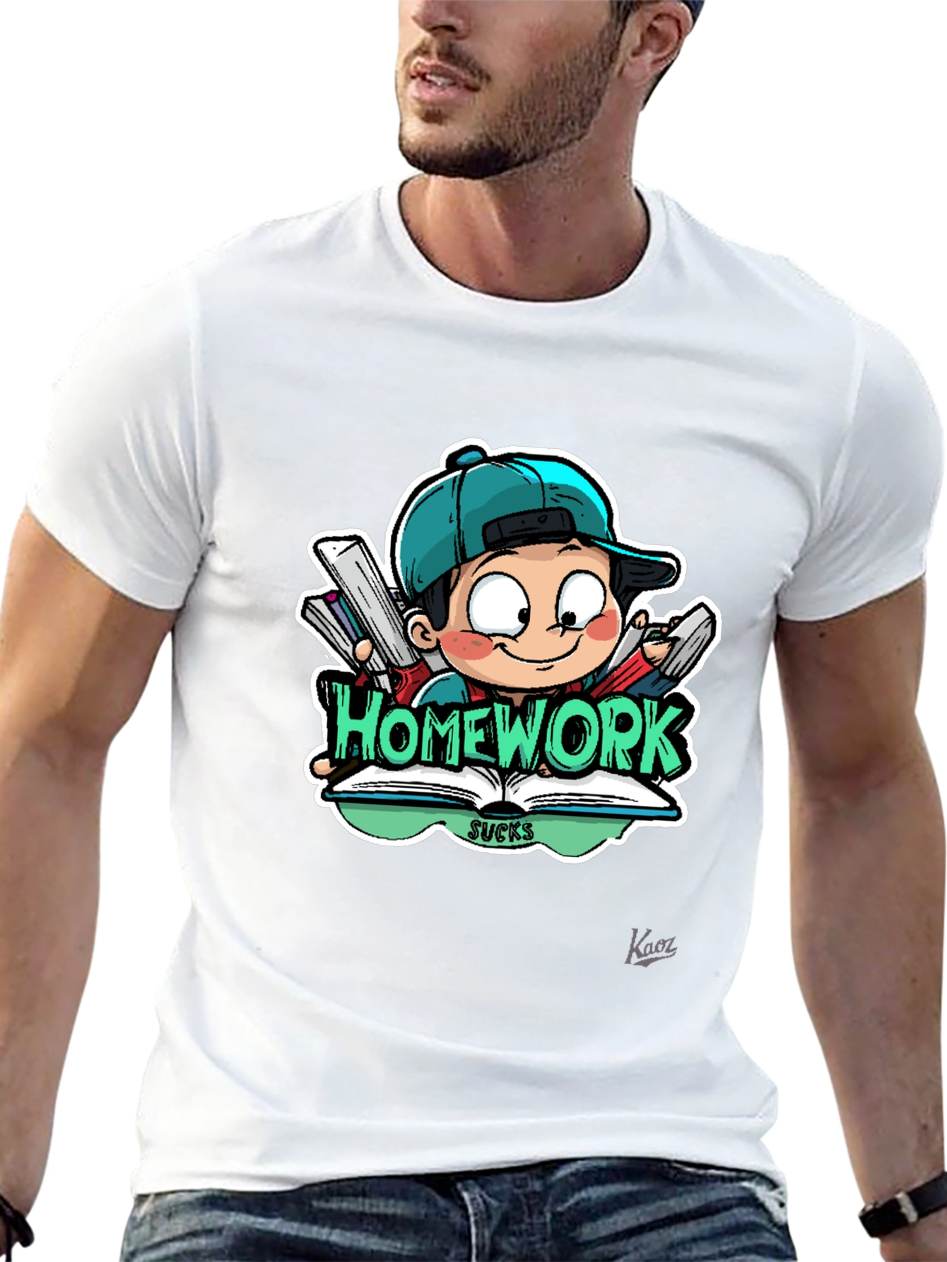 Homework Sucks T-Shirt - Student Life Tee