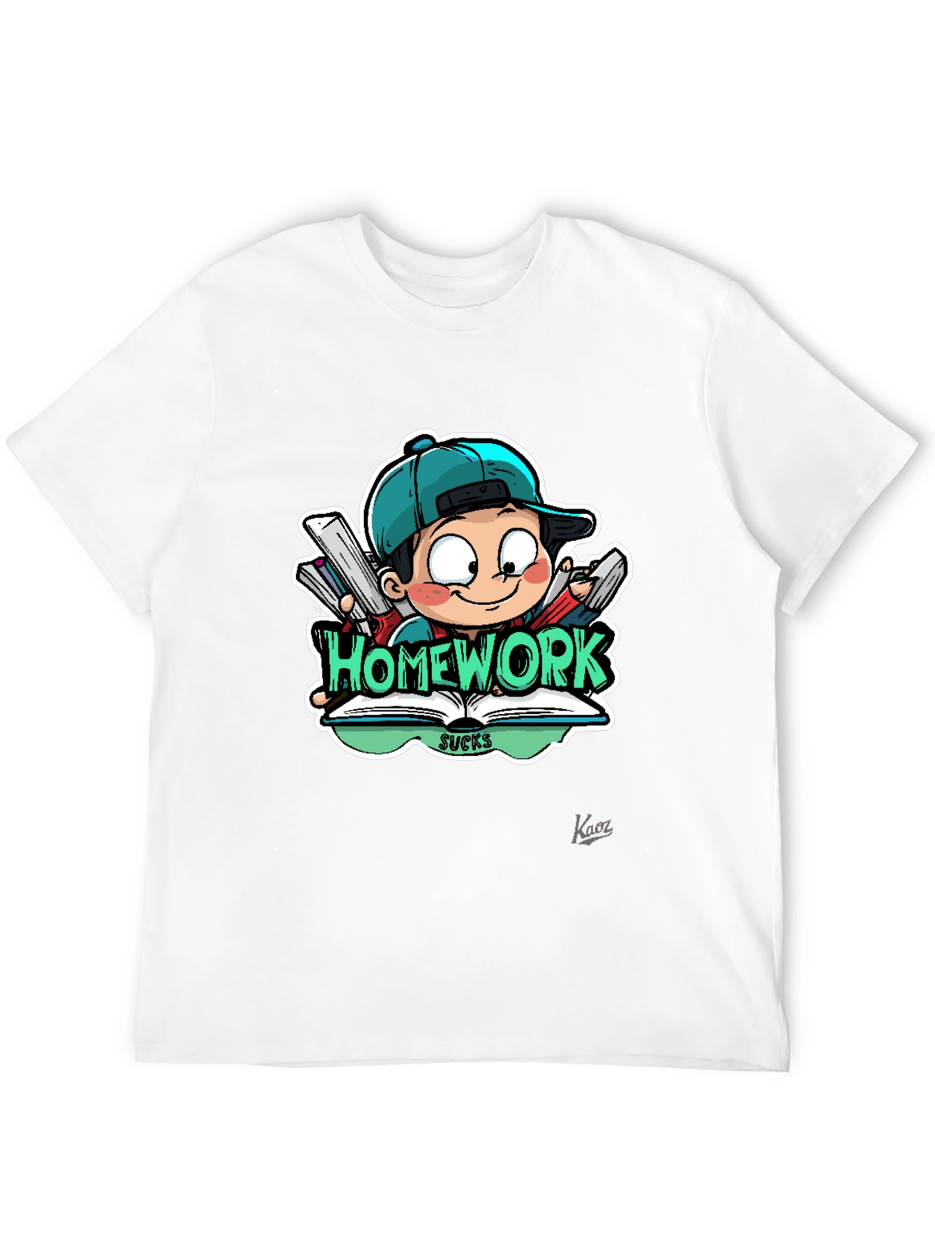 Homework Sucks T-Shirt - Student Life Tee