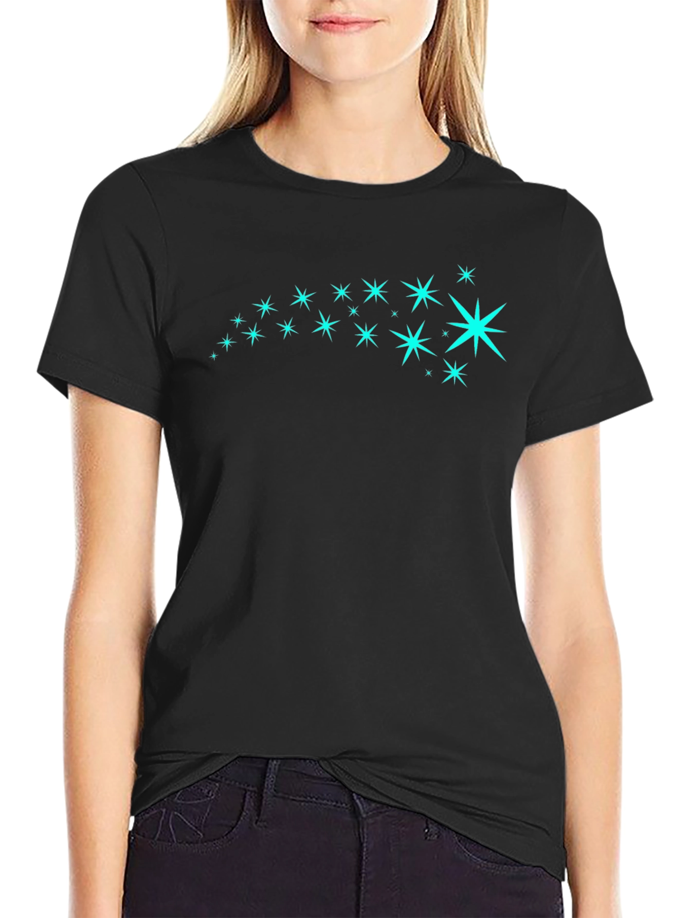 Starry Sky Black T-Shirt
