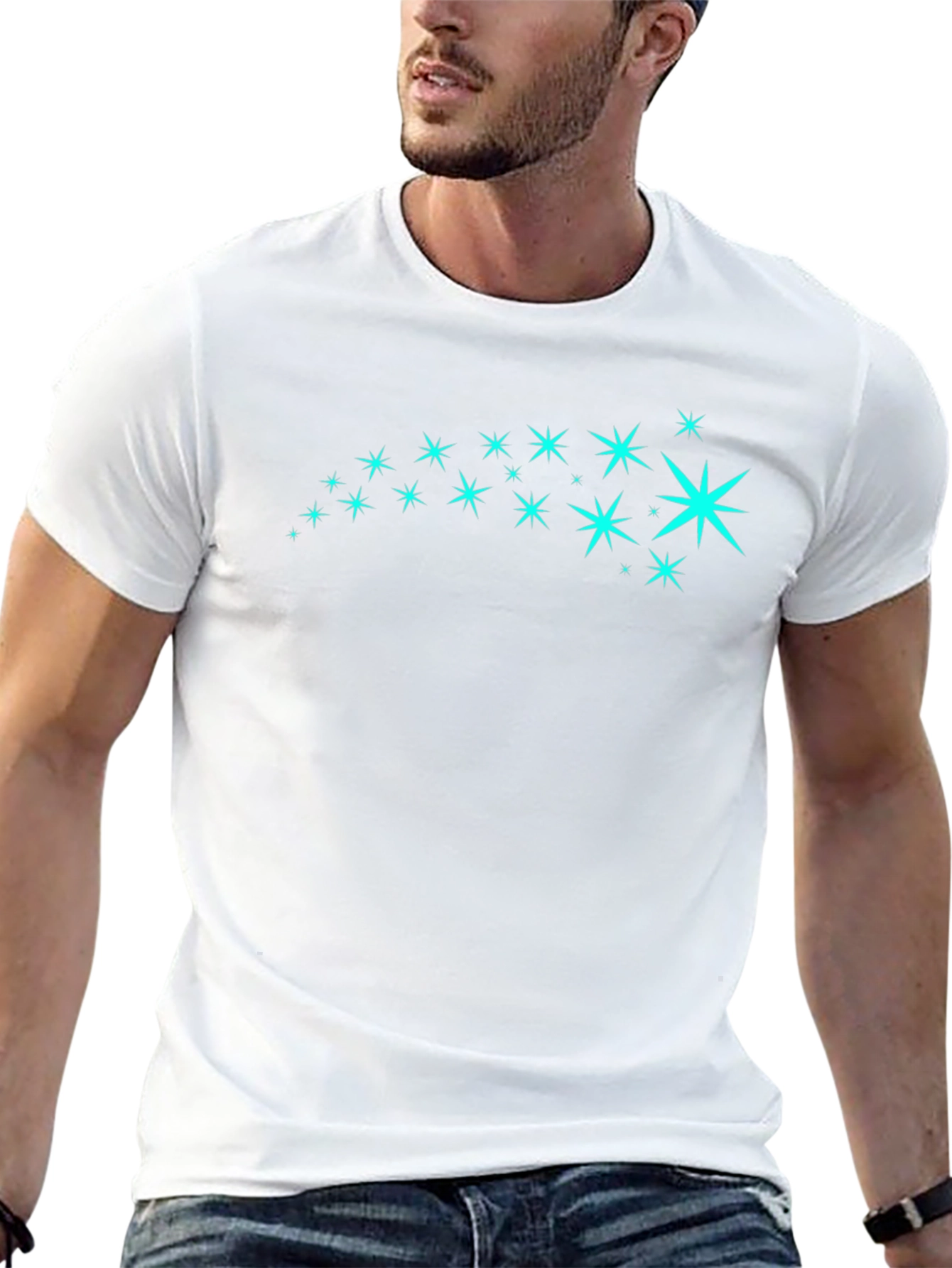 Starry Sky Black T-Shirt