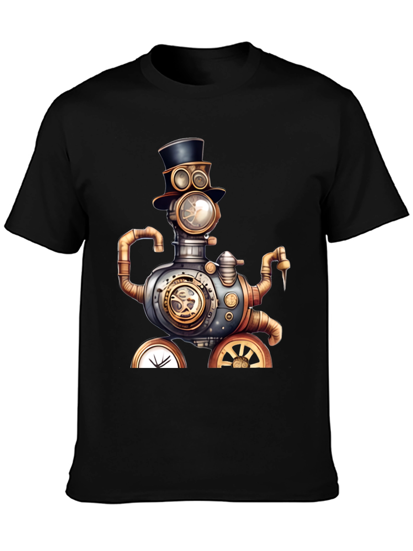 Steampunk Robot Graphic Tee