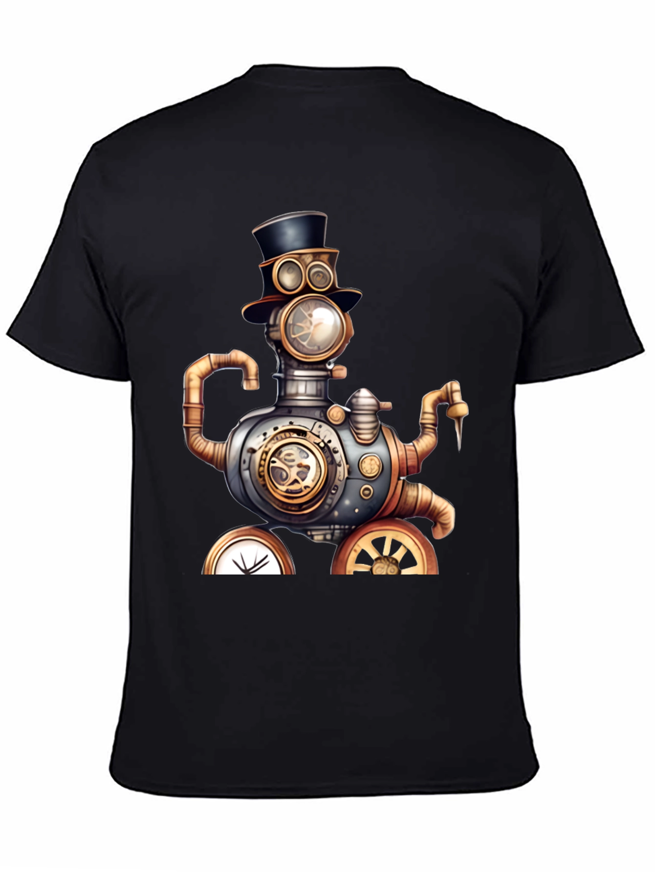 Steampunk Robot Graphic Tee