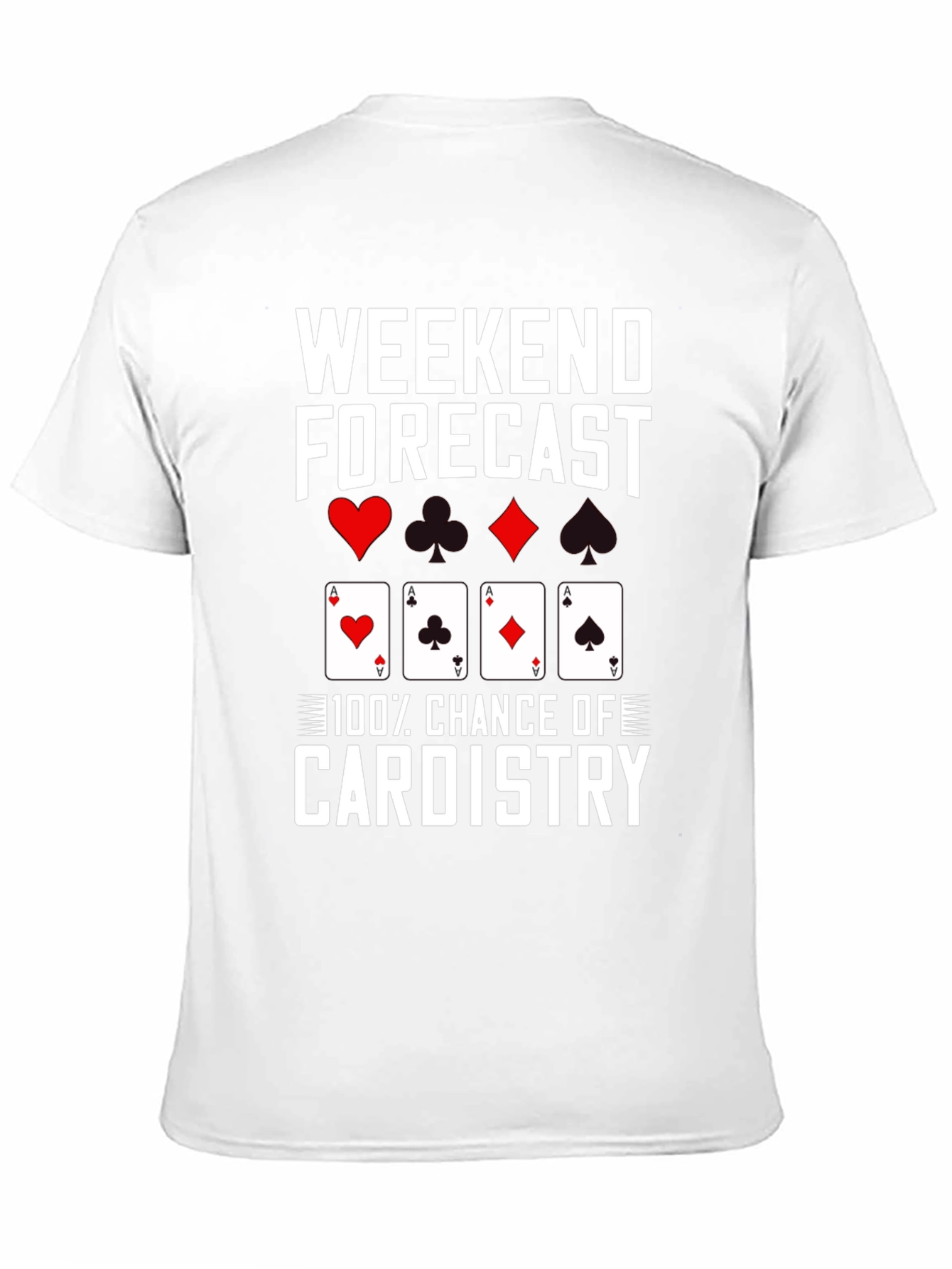 Cardistry Weekend Forecast Graphic Tee