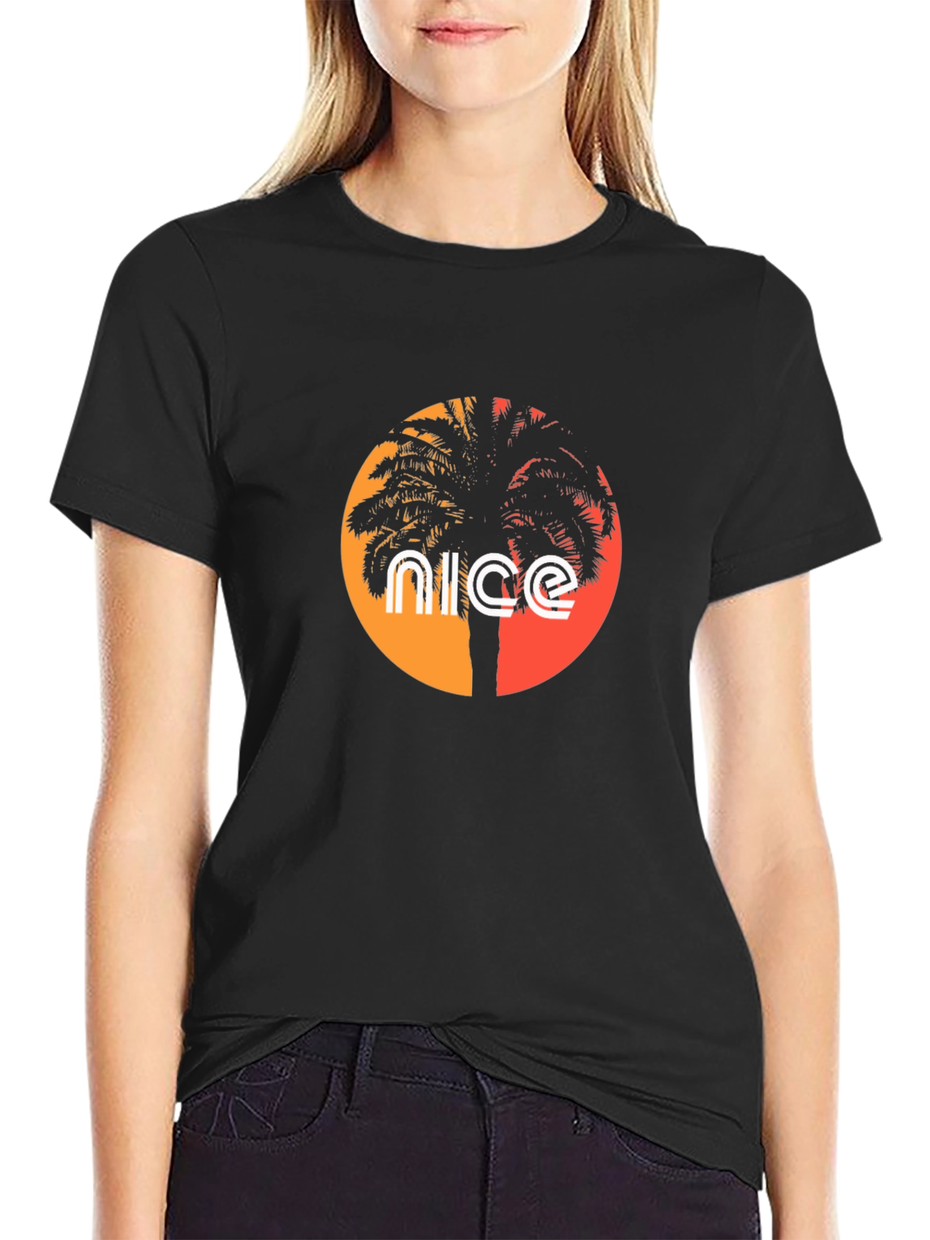 Nice Palm Tree Graphic Tee