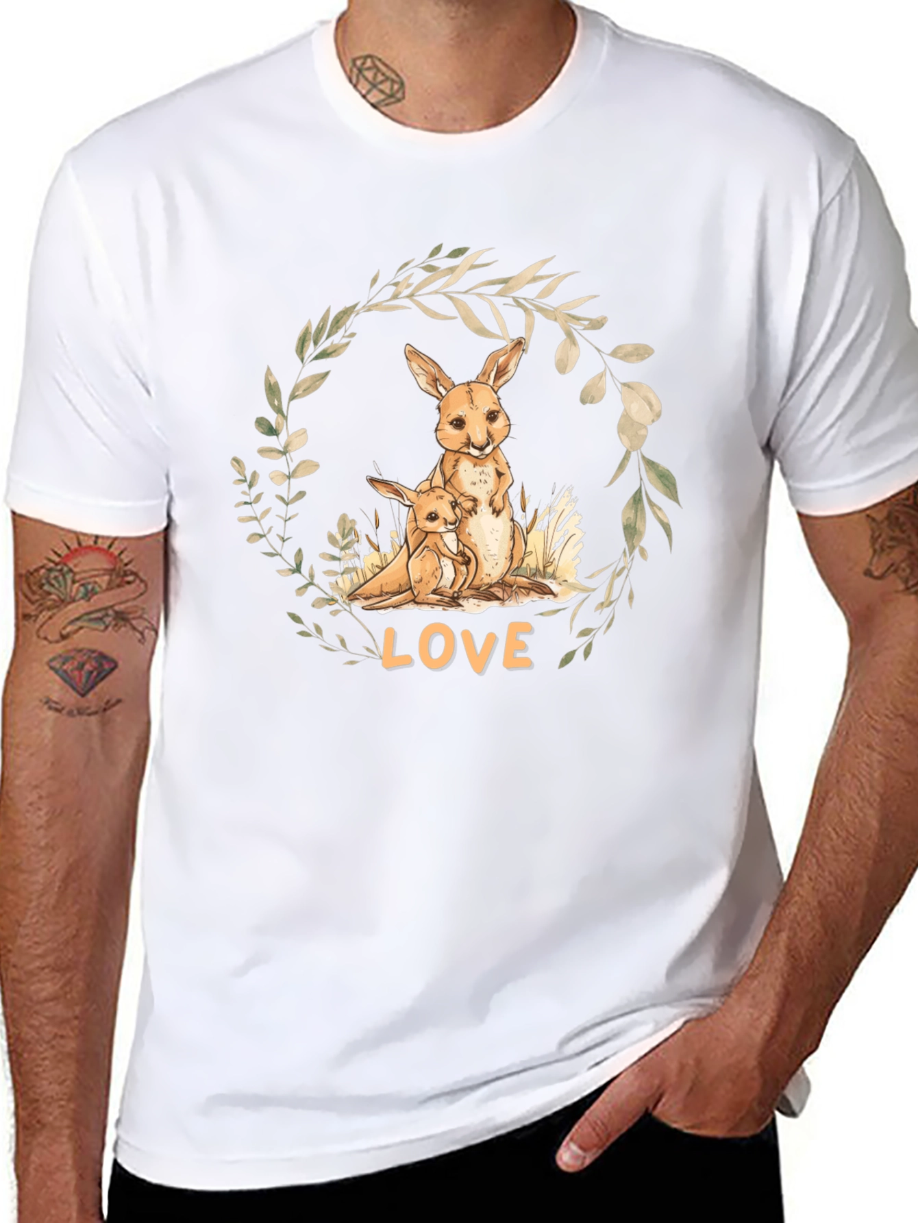 Kangaroo Love T-Shirt