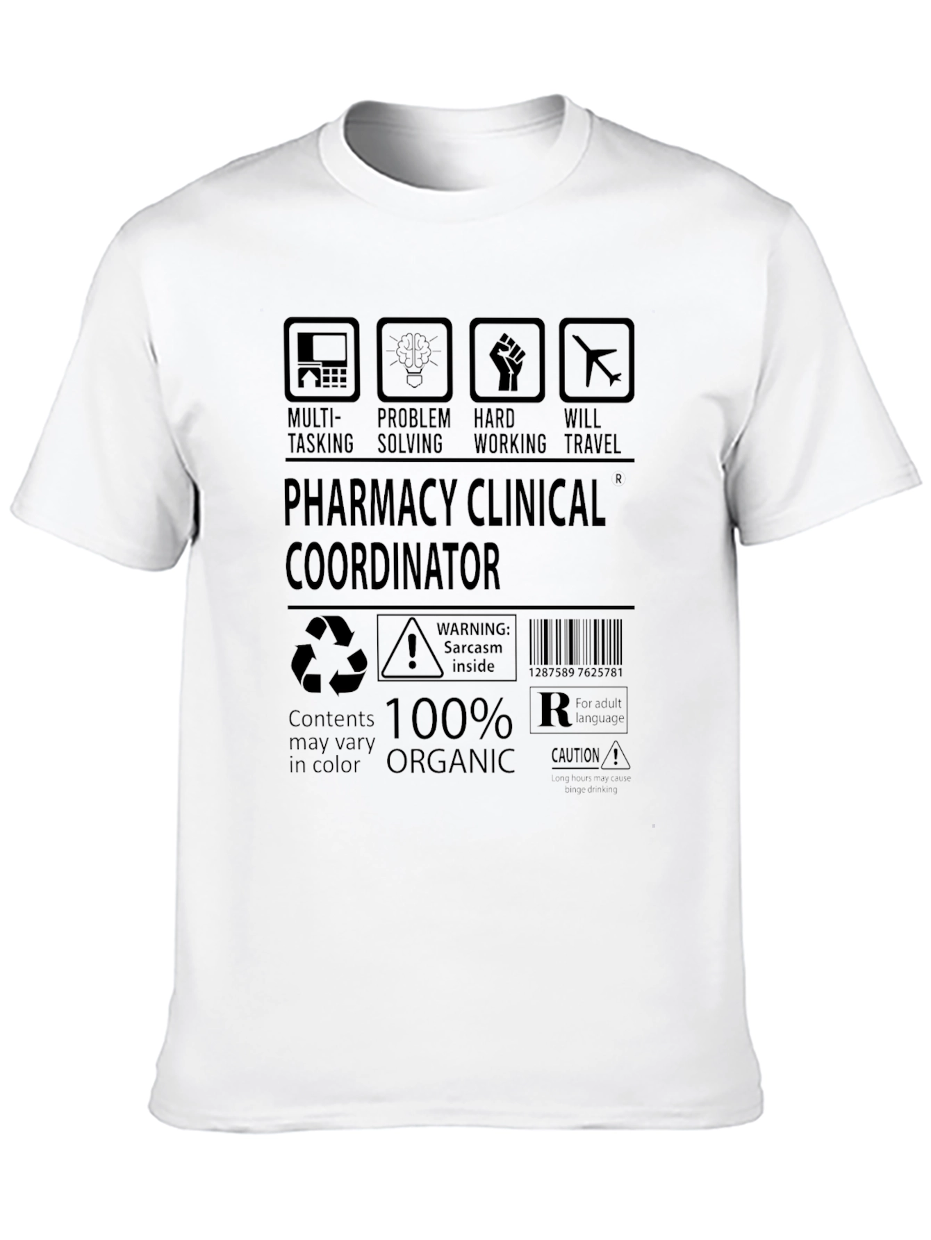 Pharmacy Clinical Coordinator Graphic T-Shirt