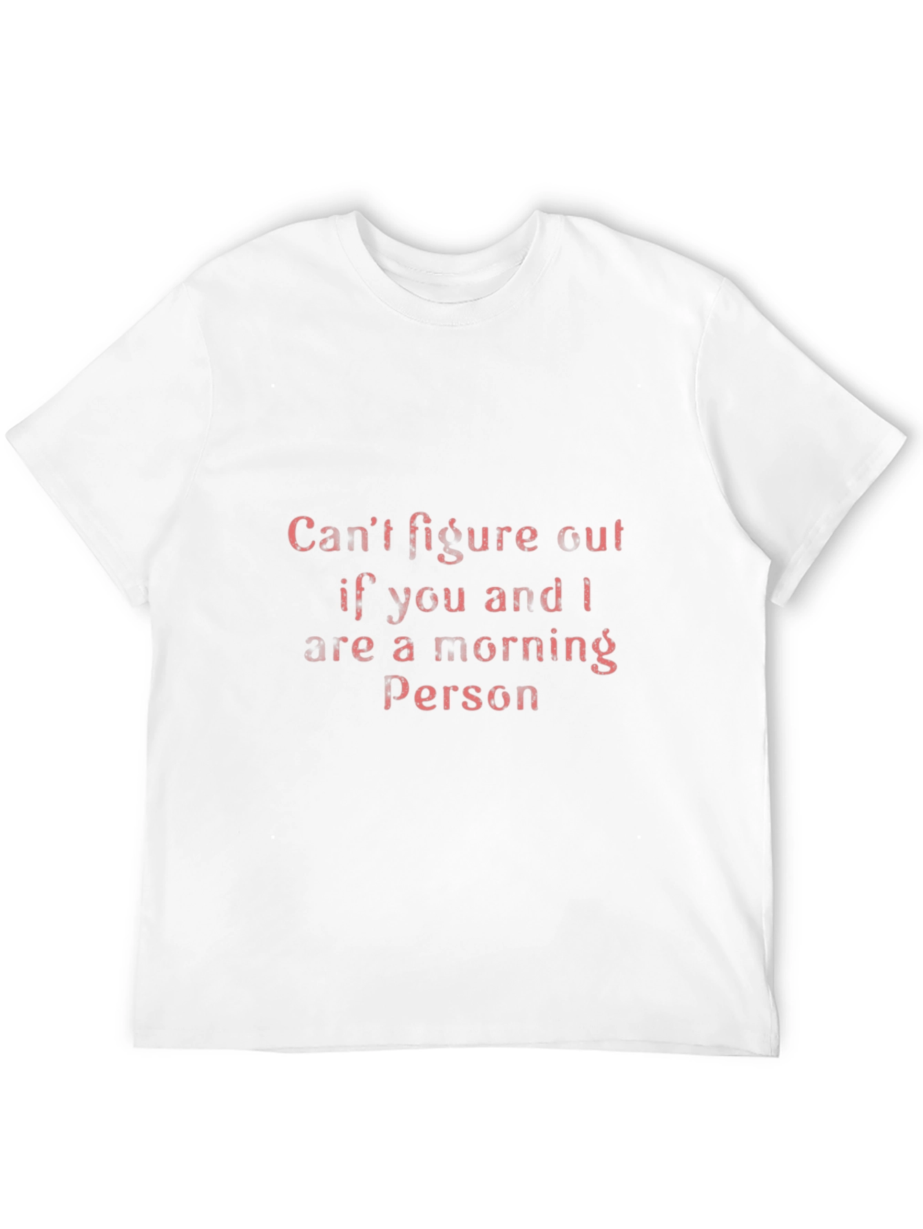 Morning Person Graphic Tee - Black