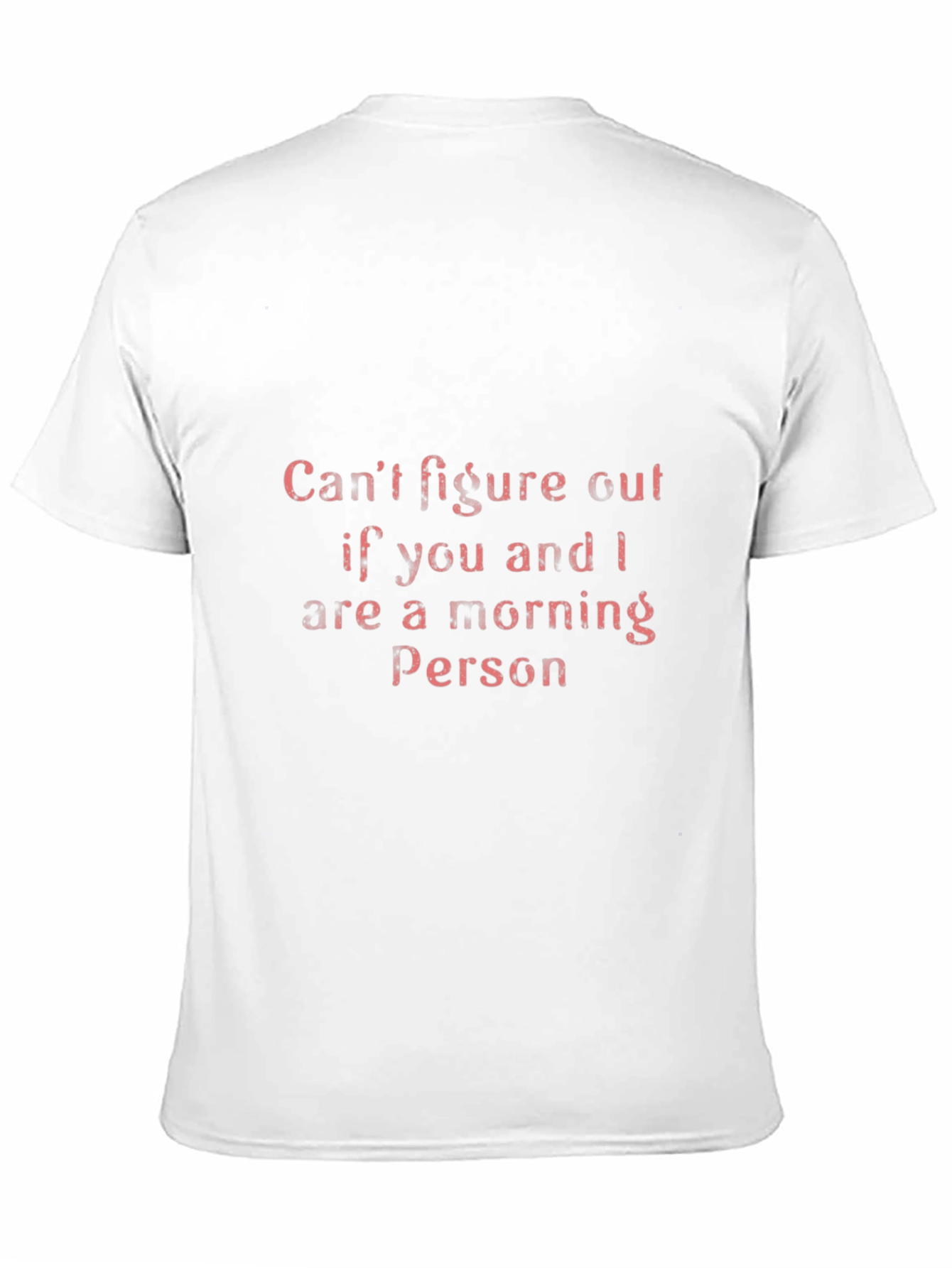 Morning Person Graphic Tee - Black