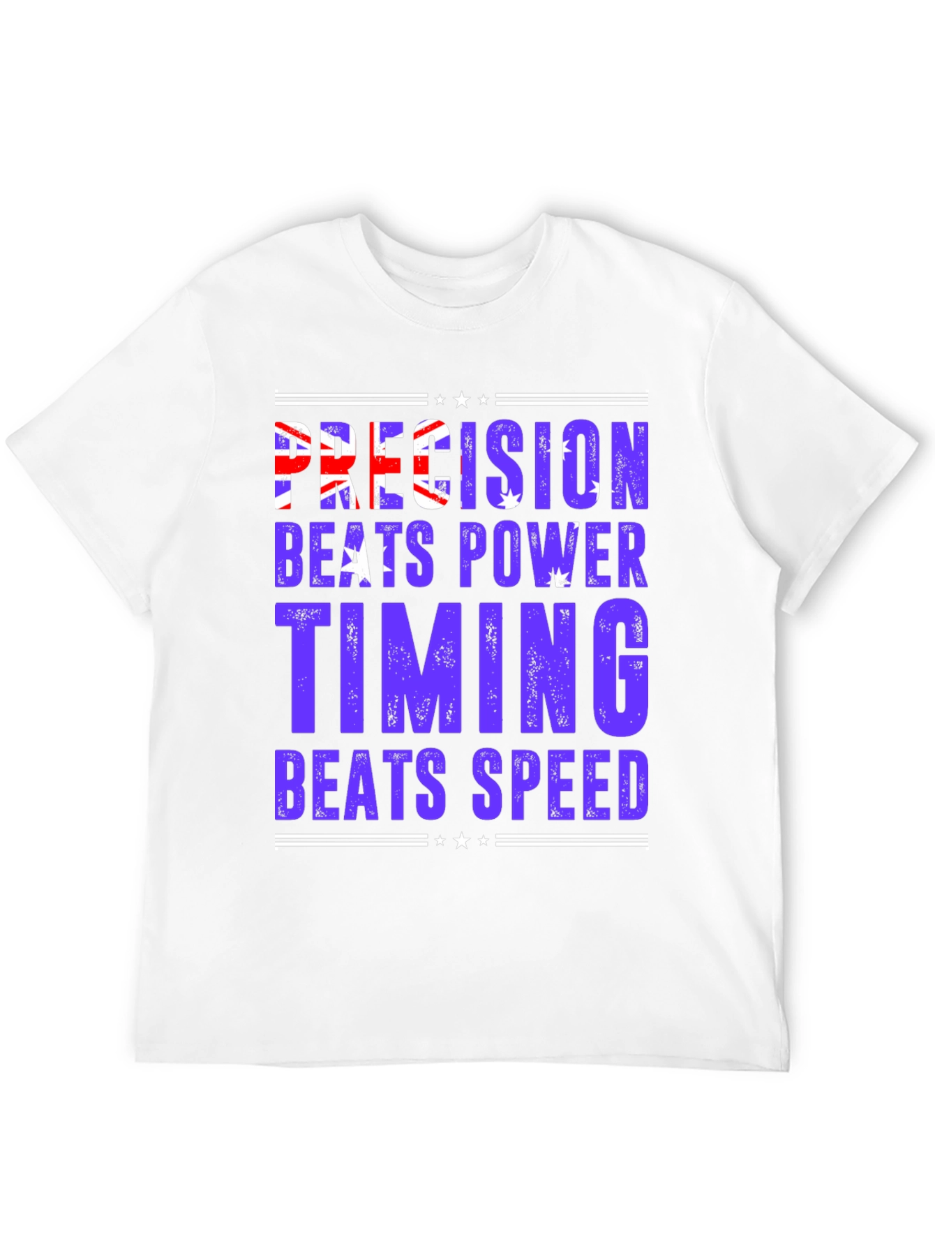 Precision Beats Power Graphic T-Shirt