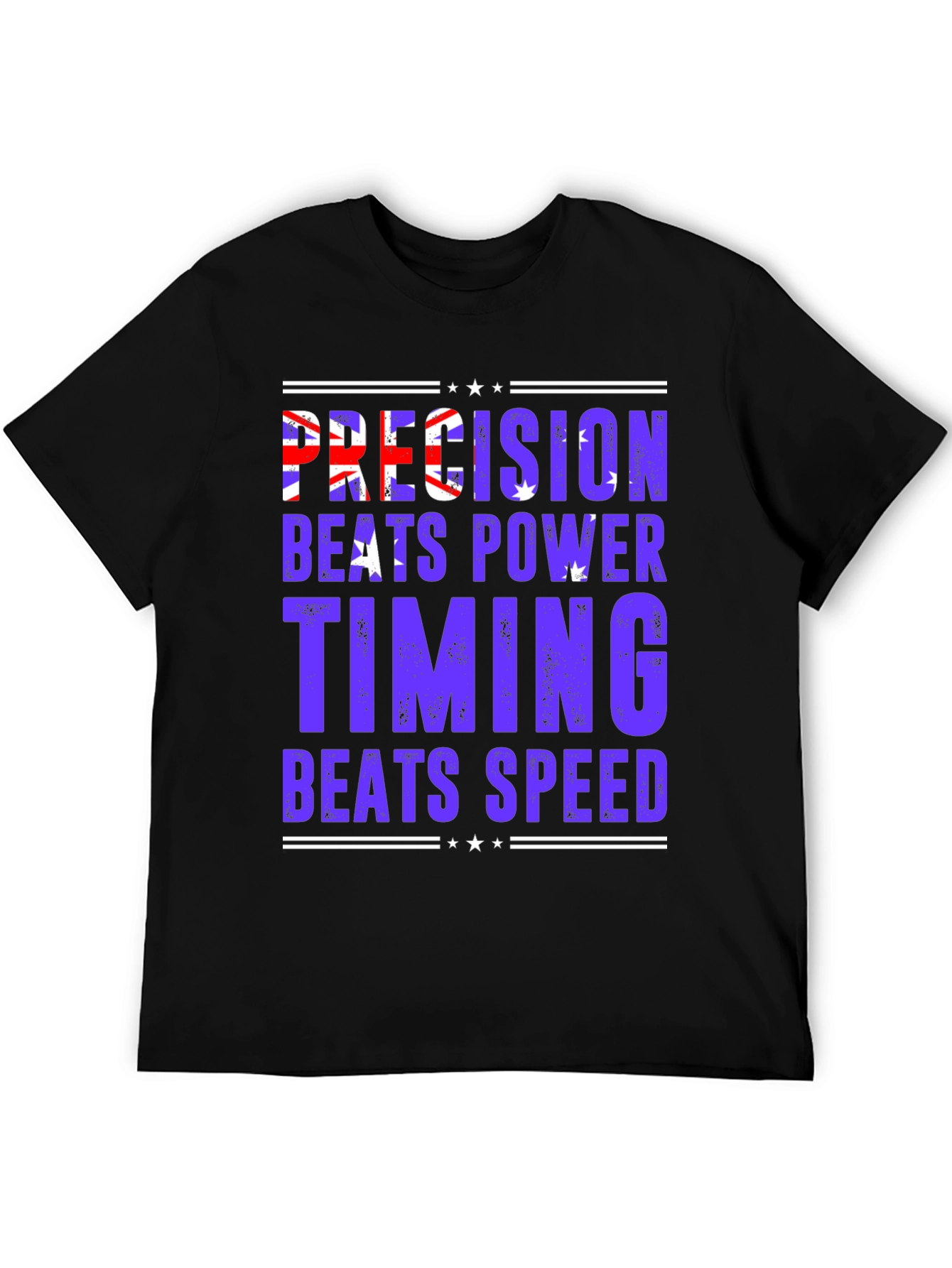 Precision Beats Power Graphic T-Shirt