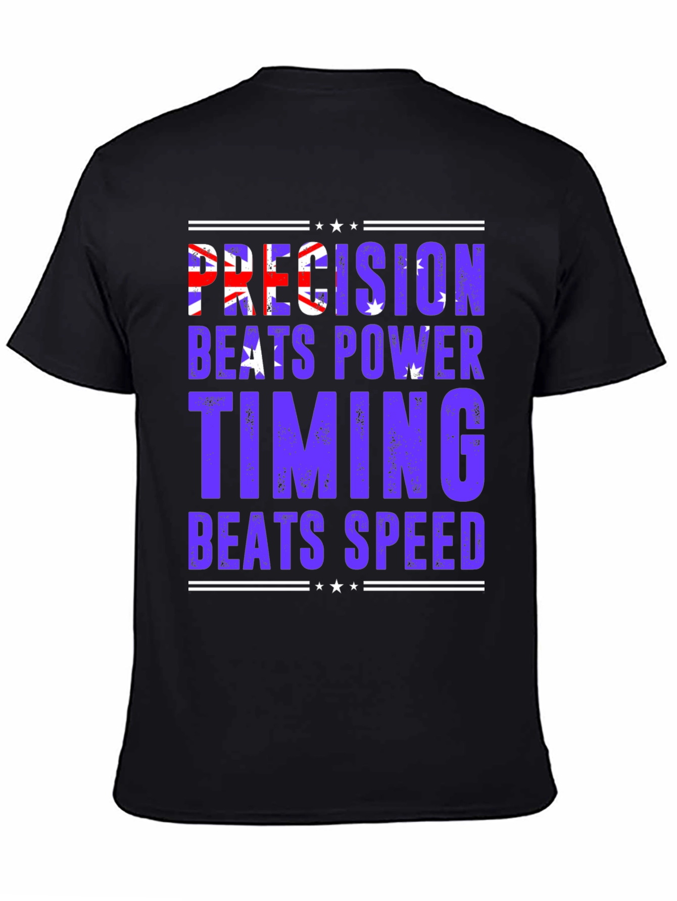 Precision Beats Power Graphic T-Shirt