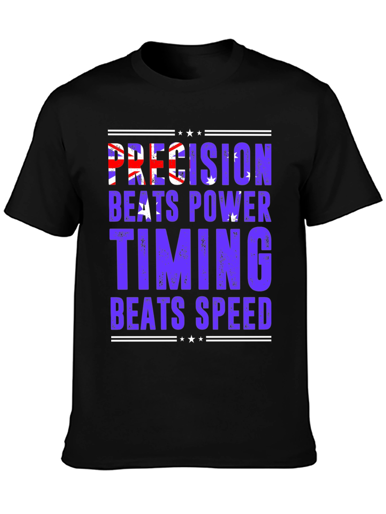 Precision Beats Power Graphic T-Shirt