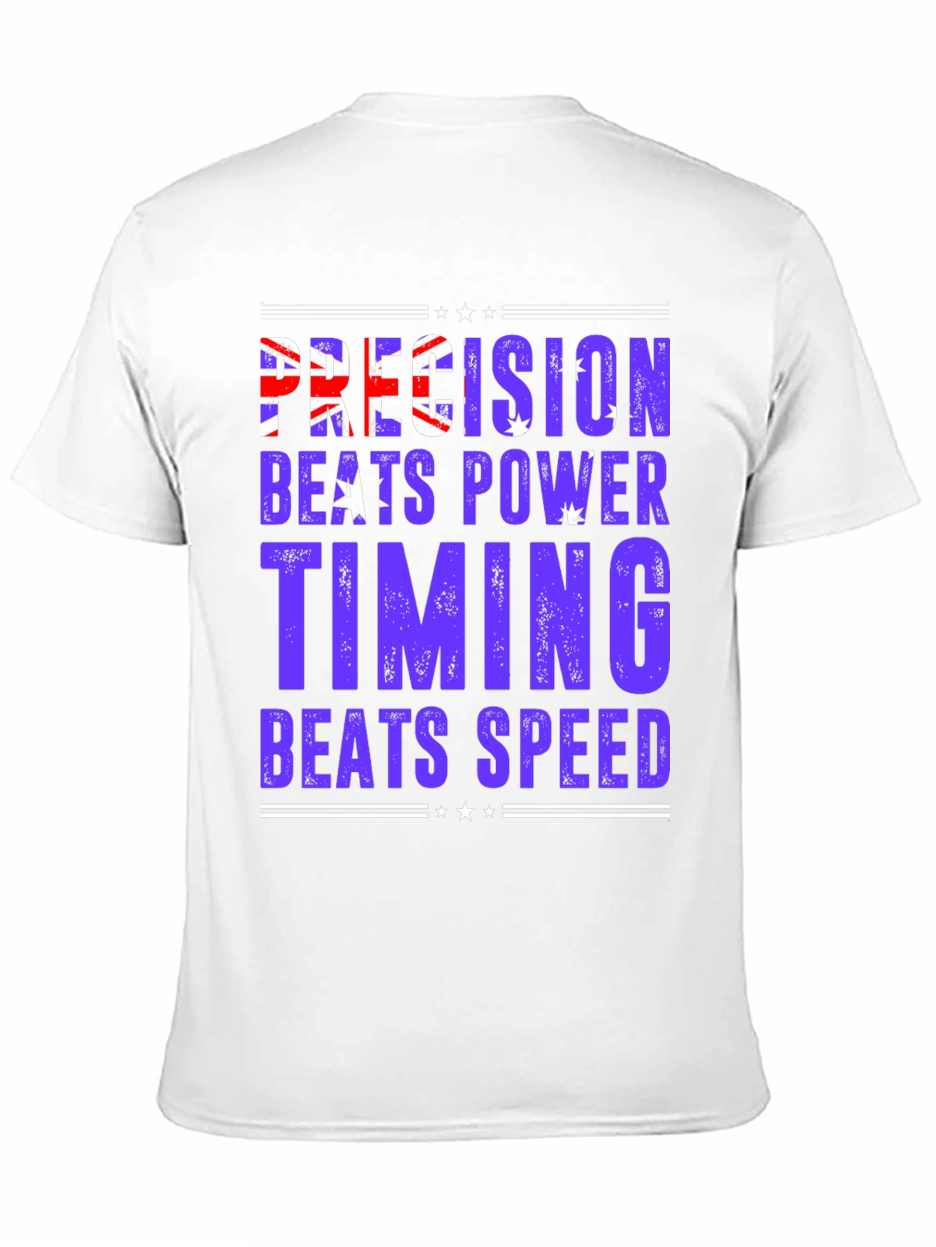 Precision Beats Power Graphic T-Shirt