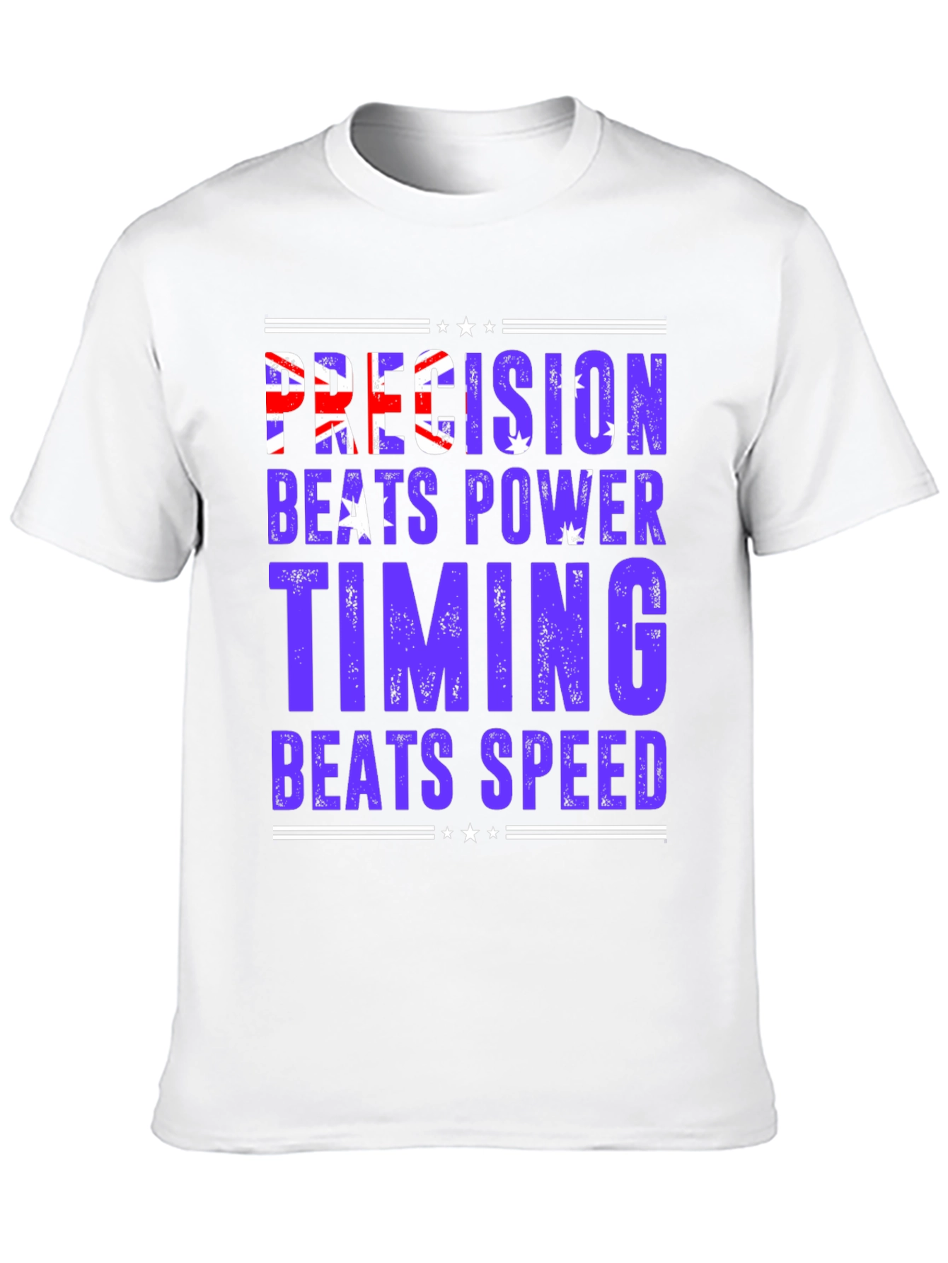 Precision Beats Power Graphic T-Shirt