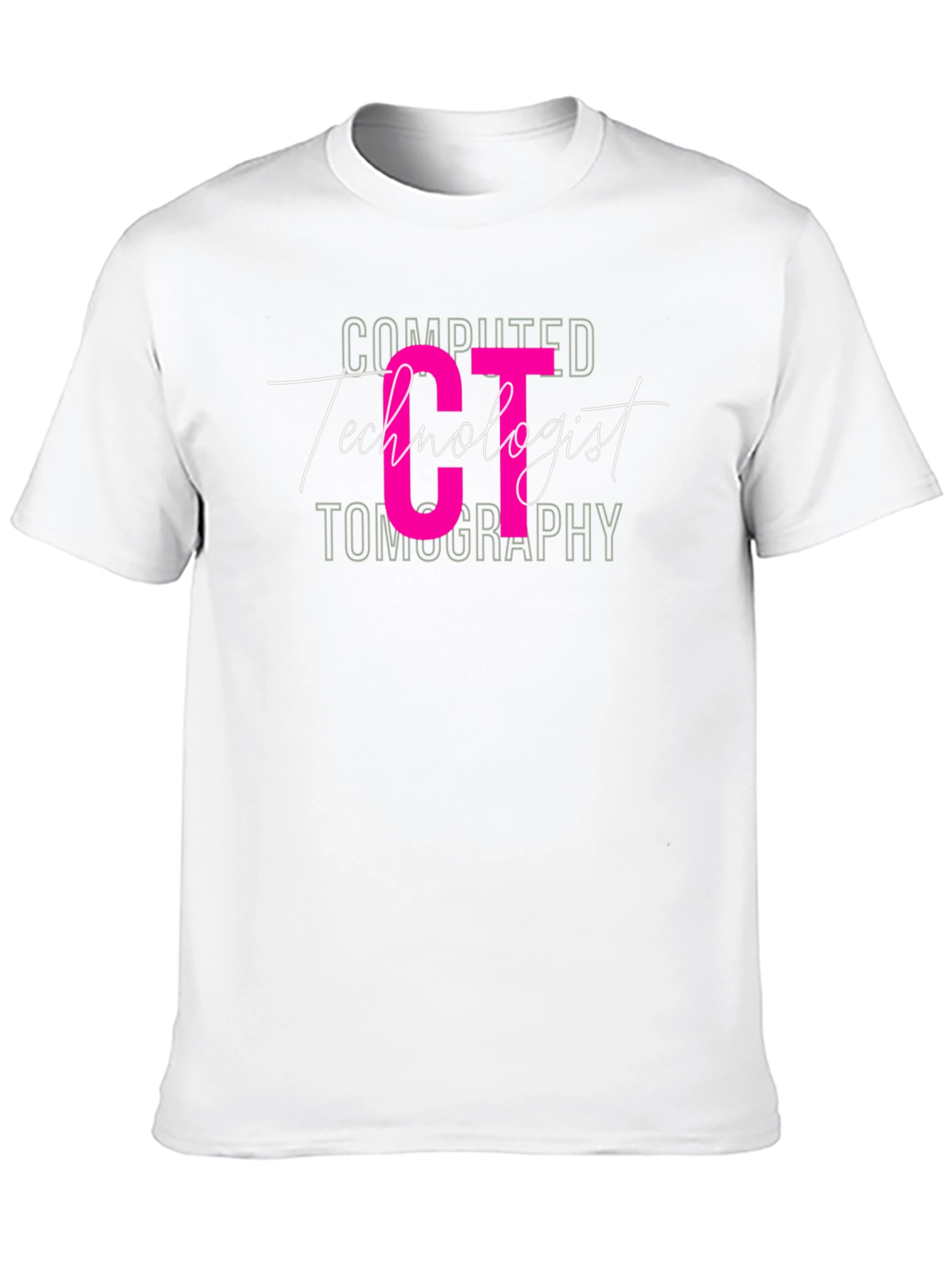 CT Technologist T-Shirt - Black Graphic Tee
