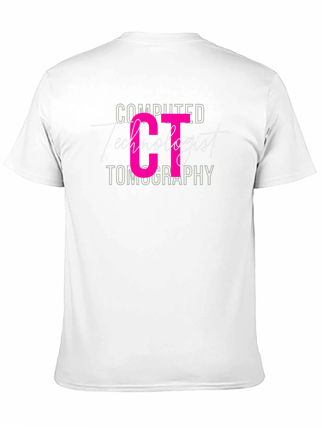 CT Technologist T-Shirt - Black Graphic Tee