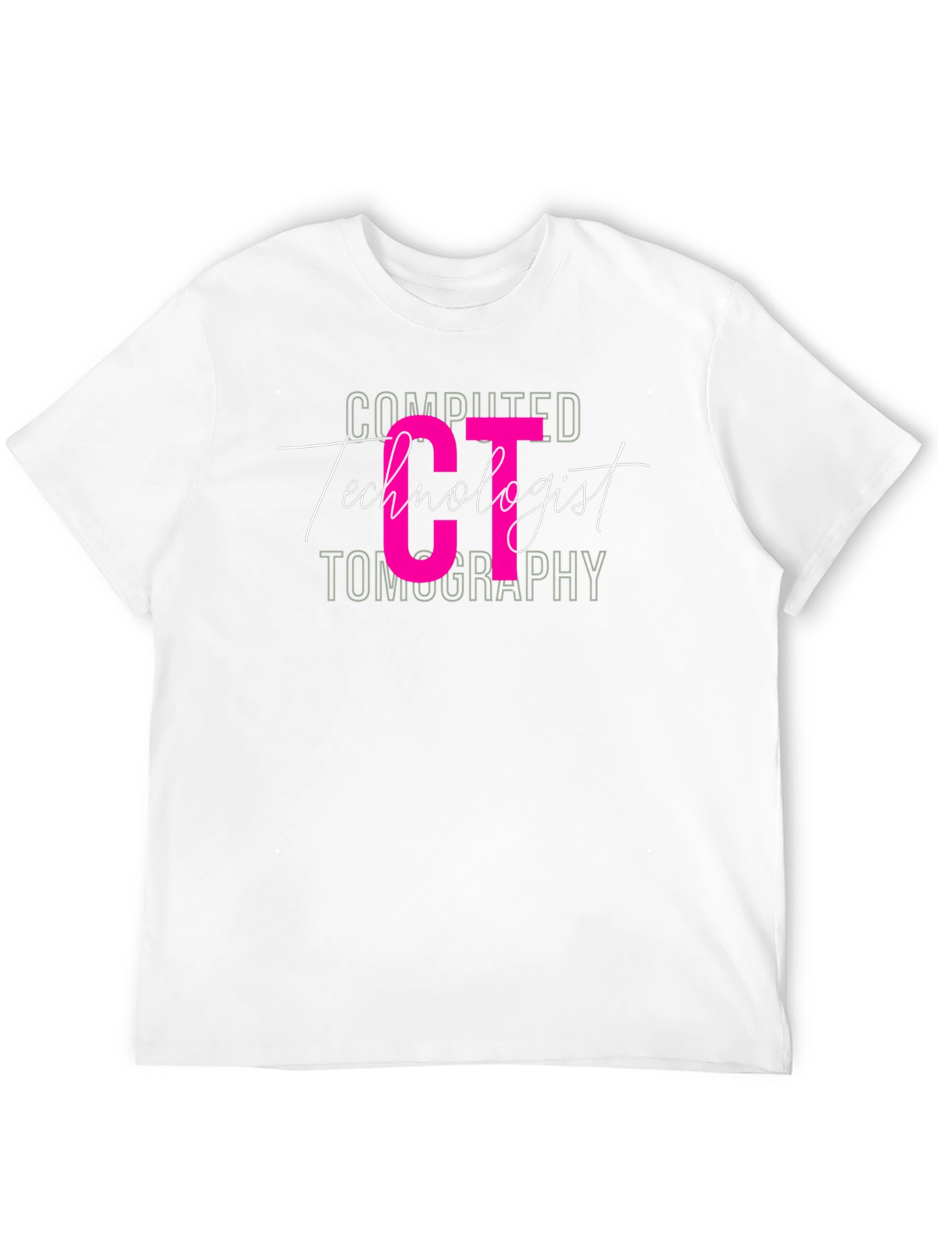 CT Technologist T-Shirt - Black Graphic Tee