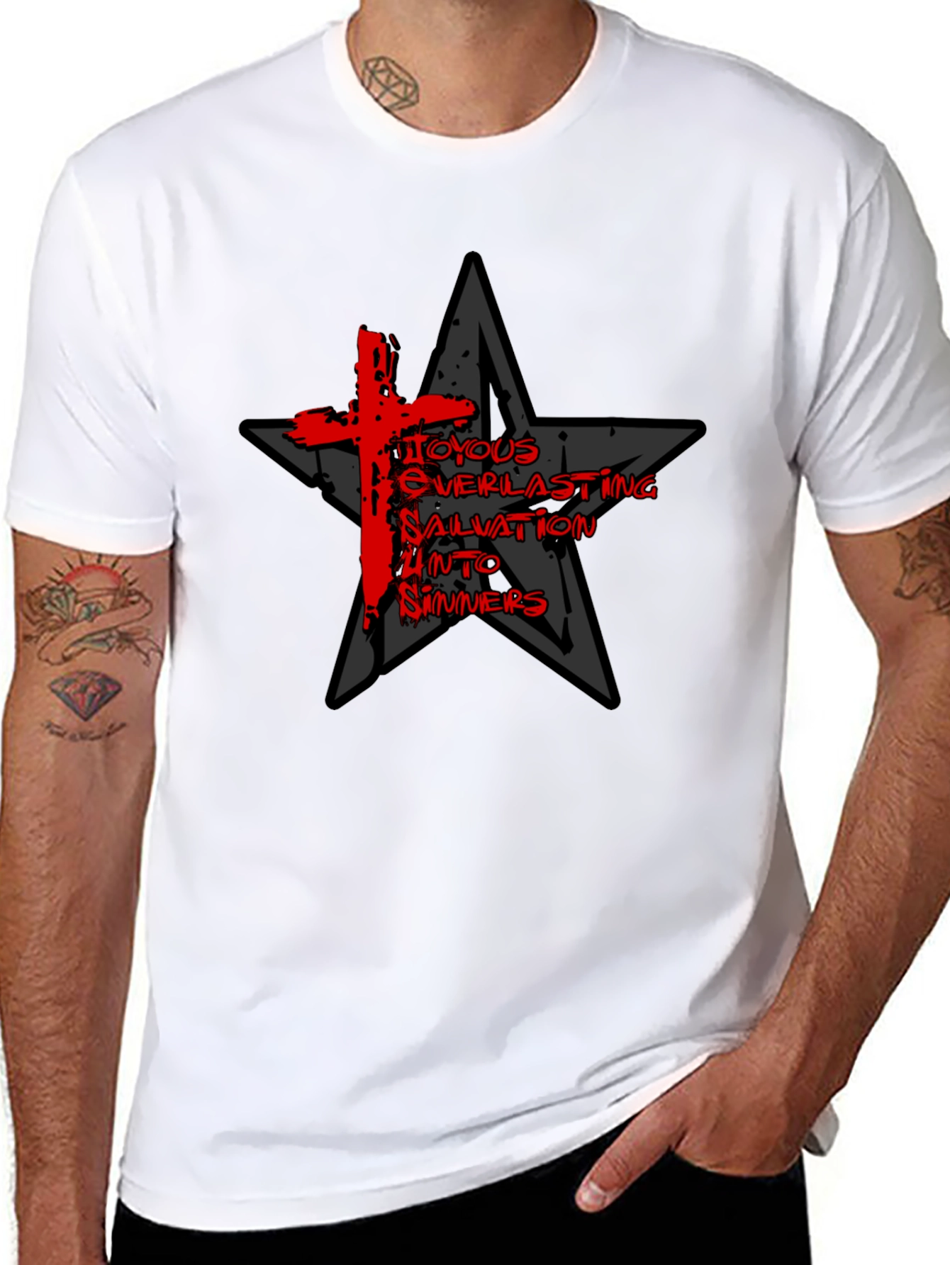 Joyous Salvation Graphic T-Shirt