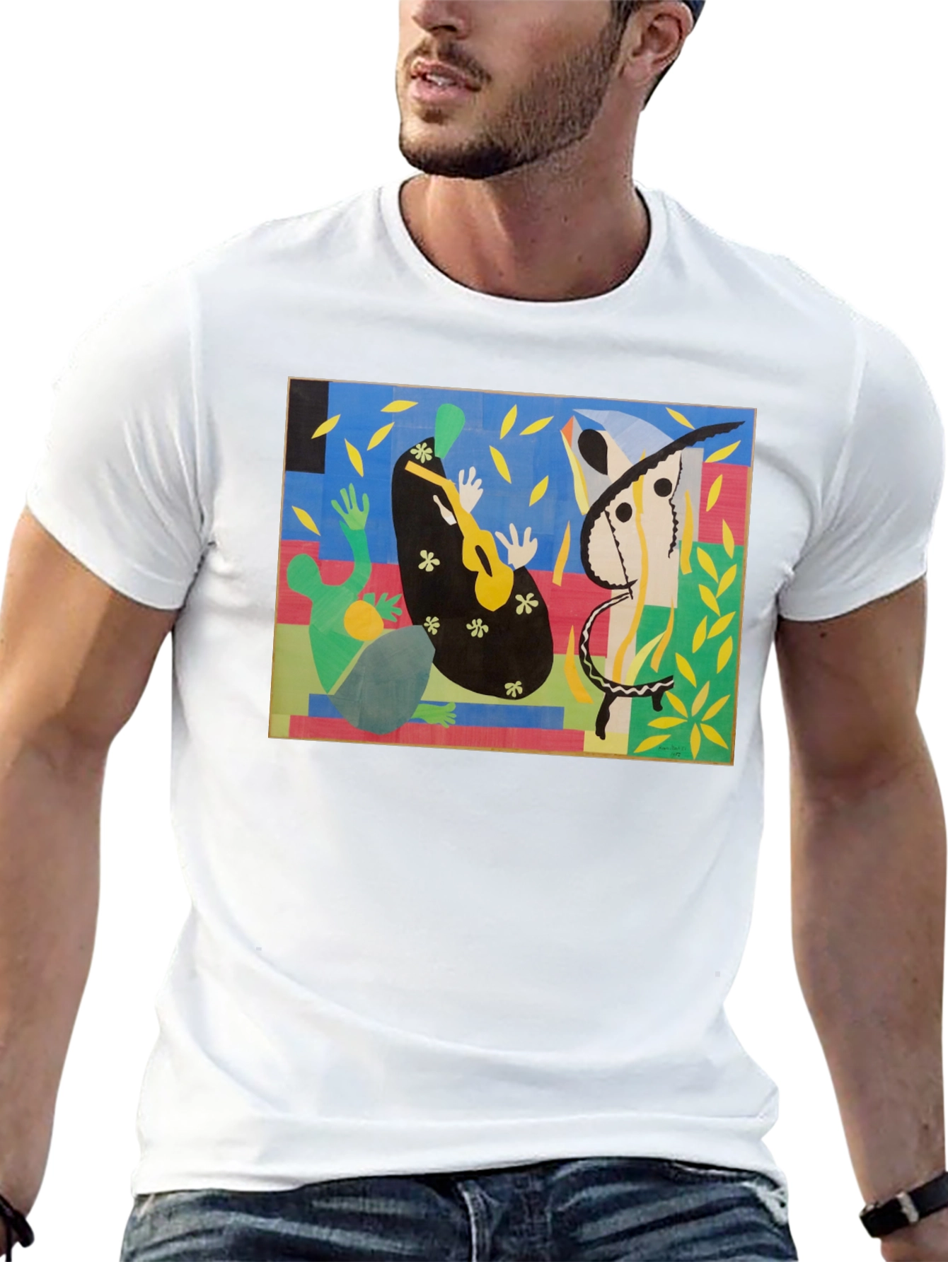 Abstract Art T-Shirt - Henri Matisse Inspired