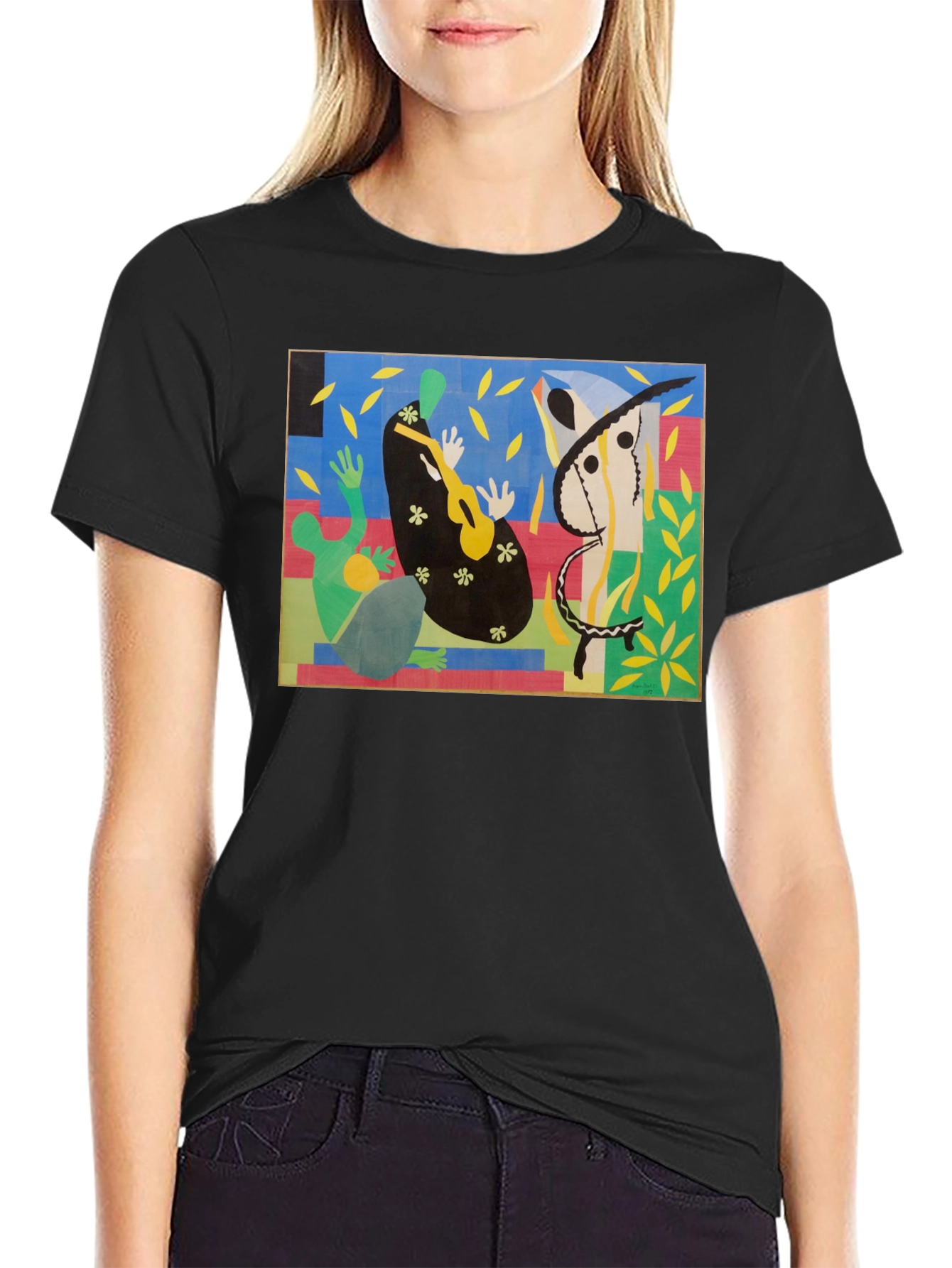 Abstract Art T-Shirt - Henri Matisse Inspired