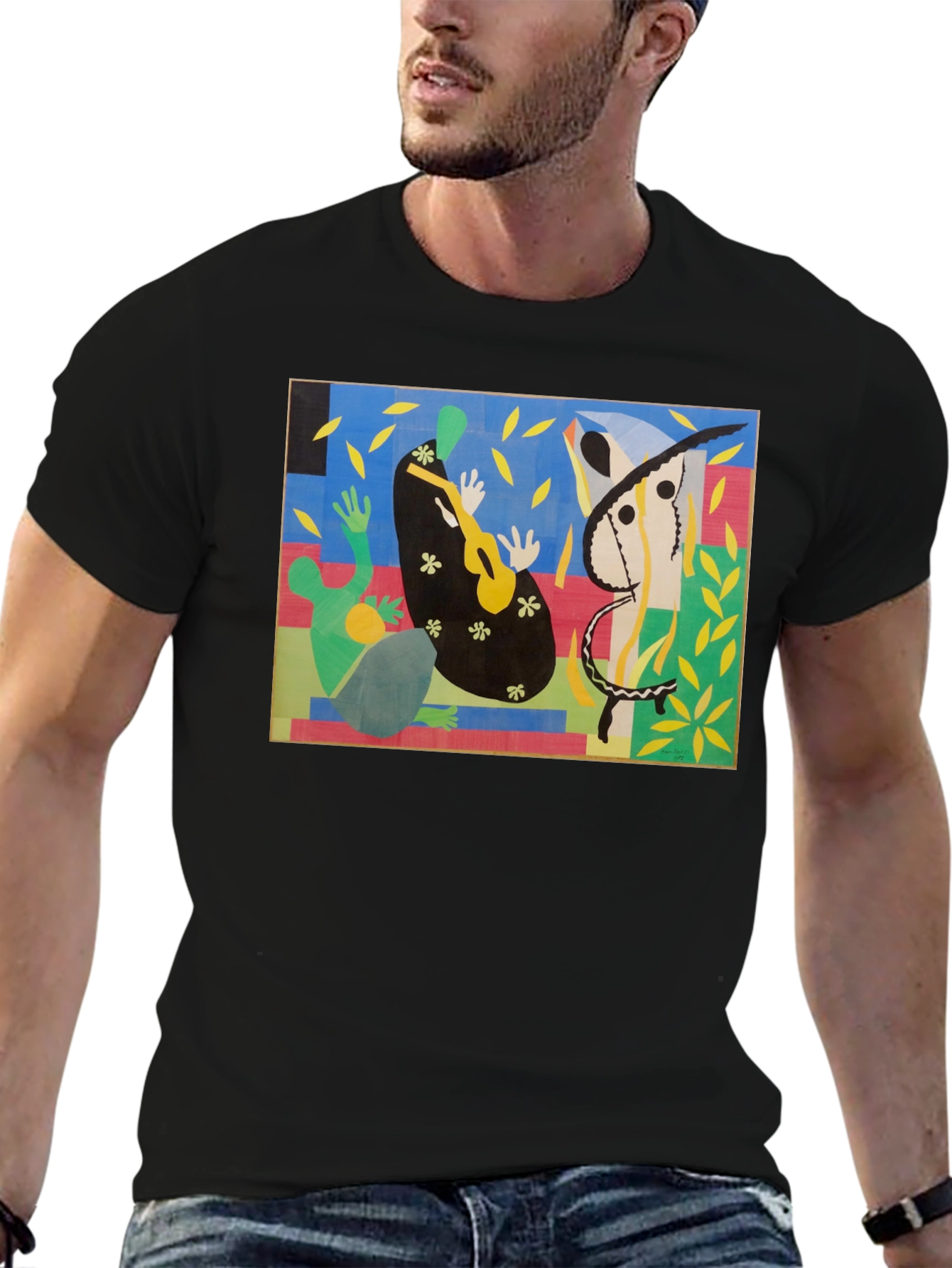 Abstract Art T-Shirt - Henri Matisse Inspired