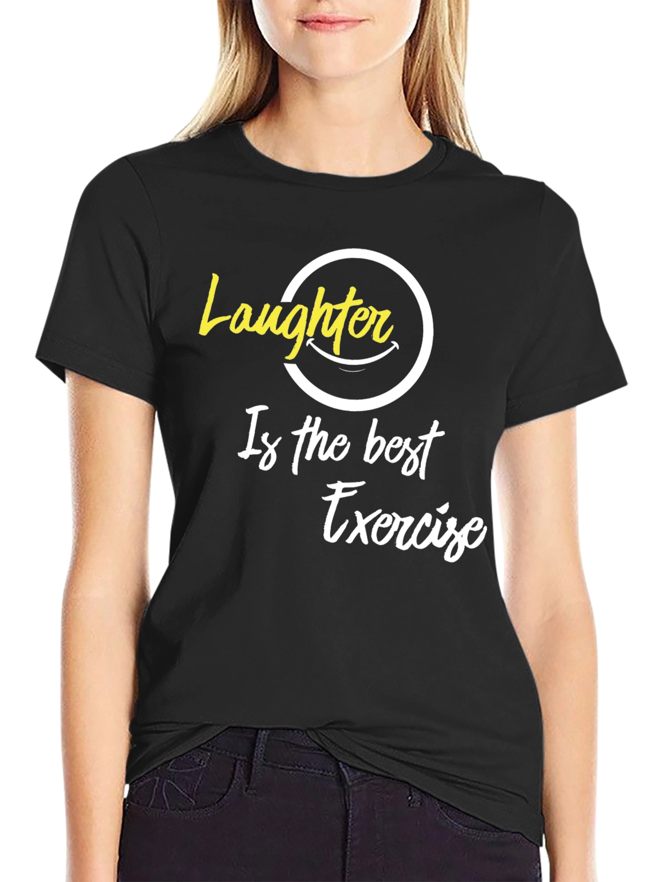 Laughter is the Best Exercise Graphic T-Shirt