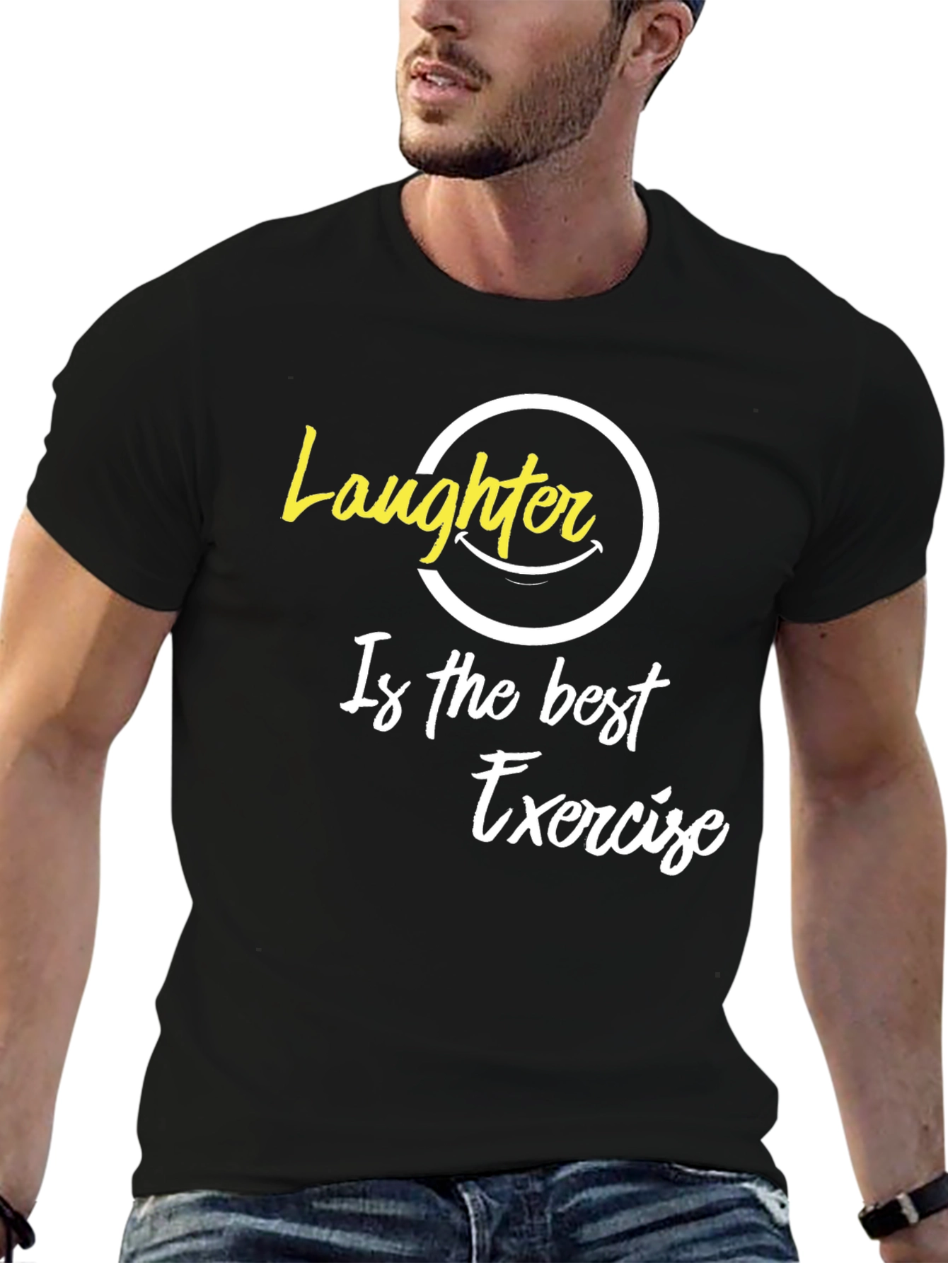 Laughter is the Best Exercise Graphic T-Shirt