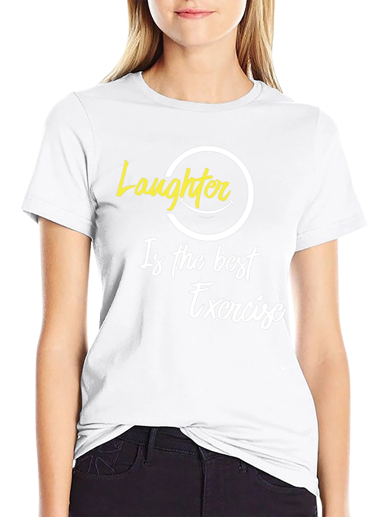 Laughter is the Best Exercise Graphic T-Shirt