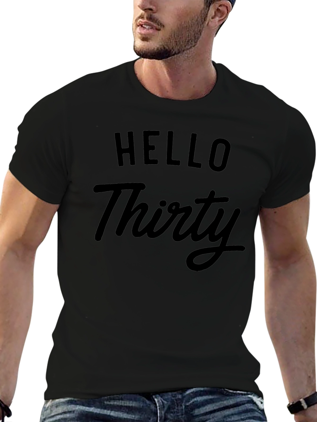 Hello Thirty T-Shirt - Birthday Celebration Tee