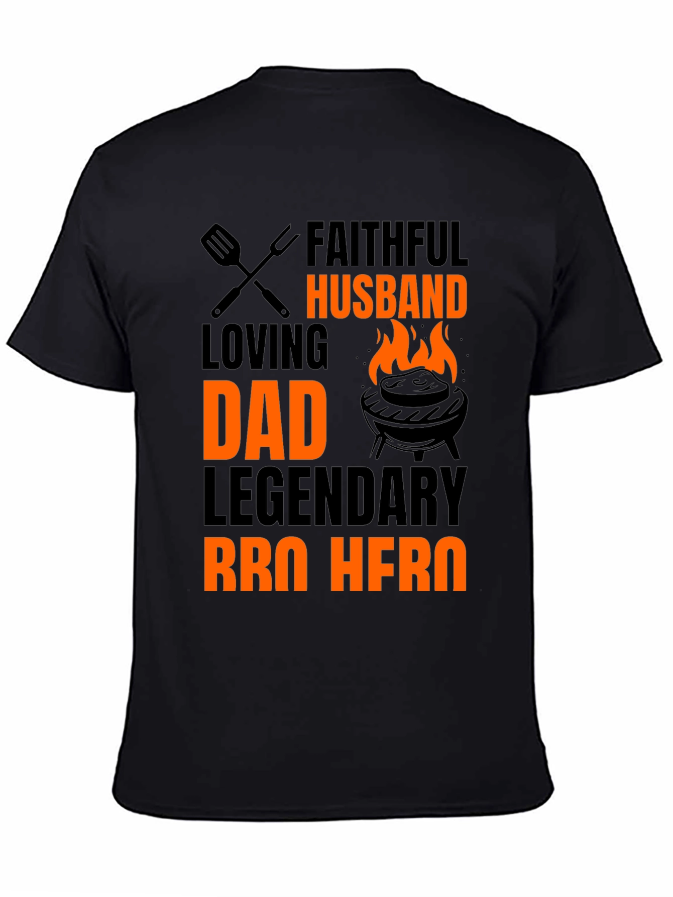 Faithful Husband BBQ Hero T-Shirt