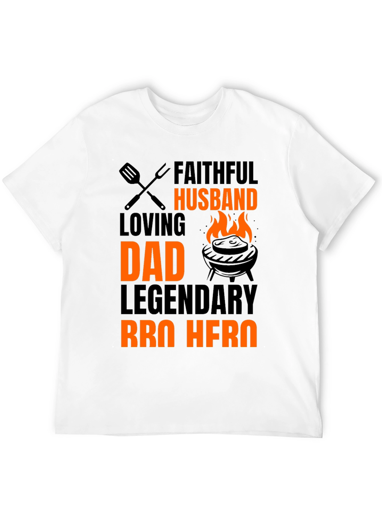 Faithful Husband BBQ Hero T-Shirt