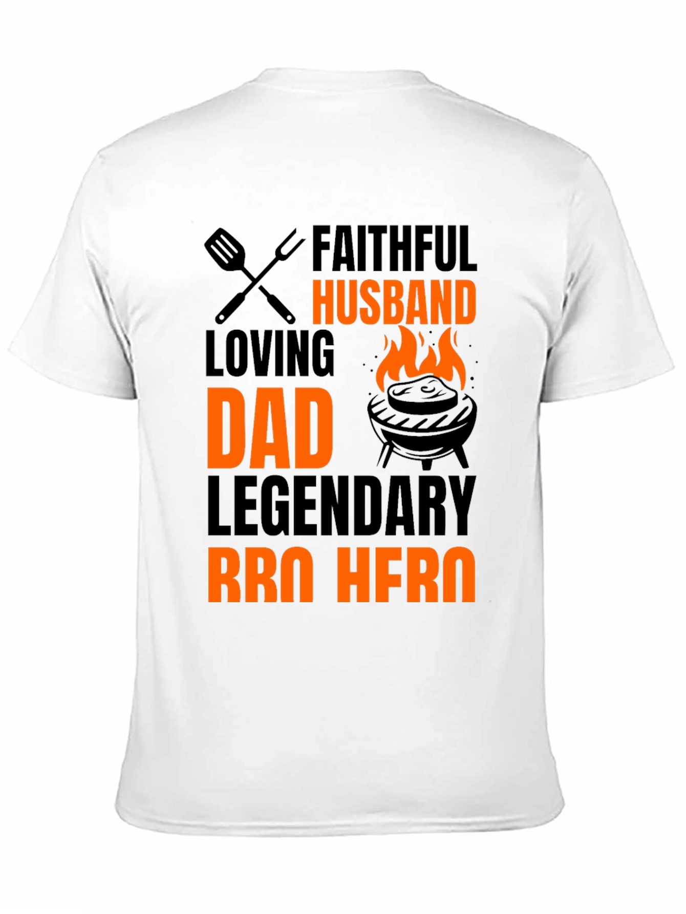 Faithful Husband BBQ Hero T-Shirt
