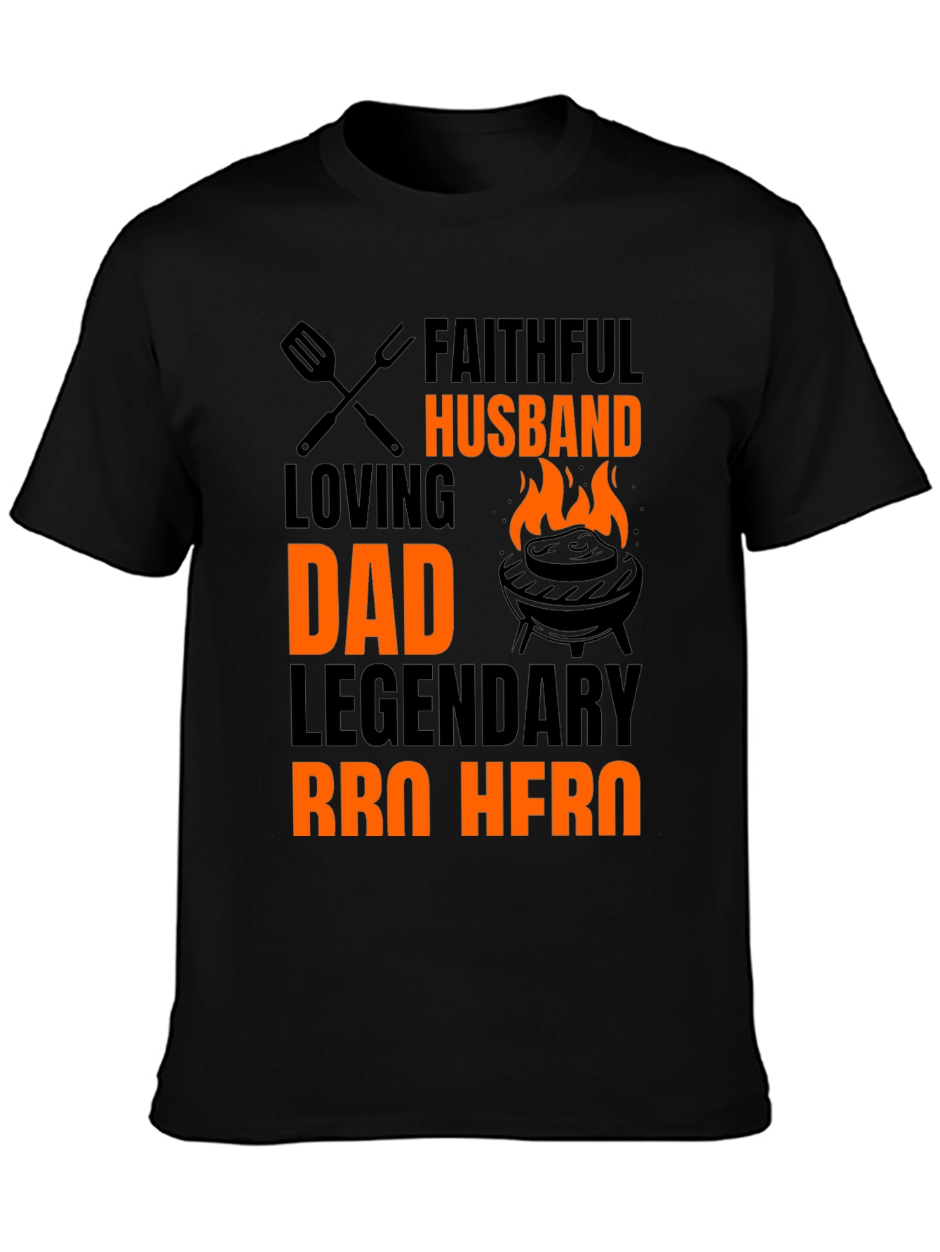 Faithful Husband BBQ Hero T-Shirt