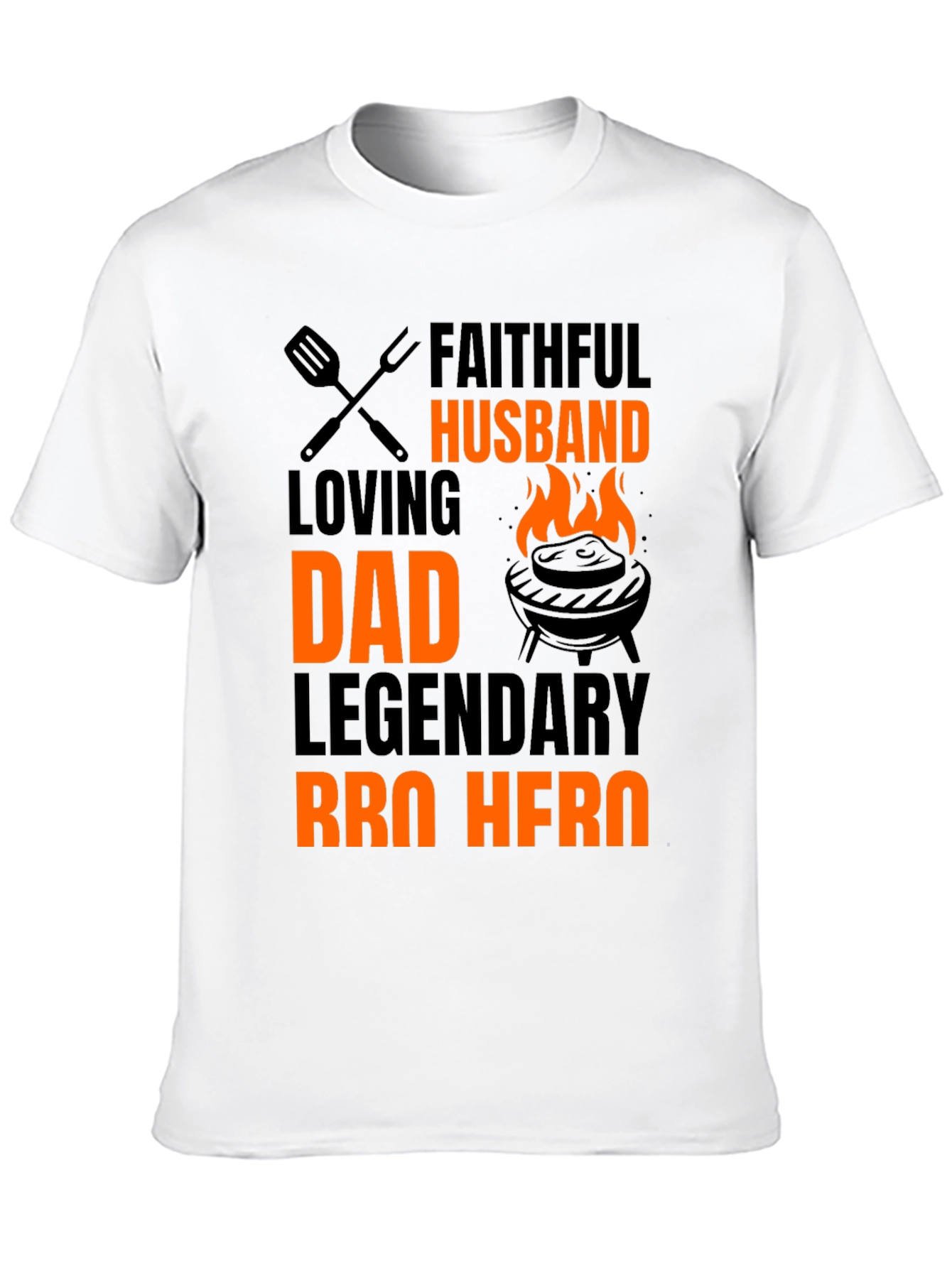 Faithful Husband BBQ Hero T-Shirt